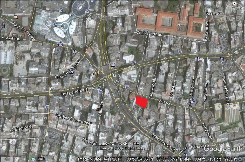 Prime 586 sqm Land for sale in Sassine