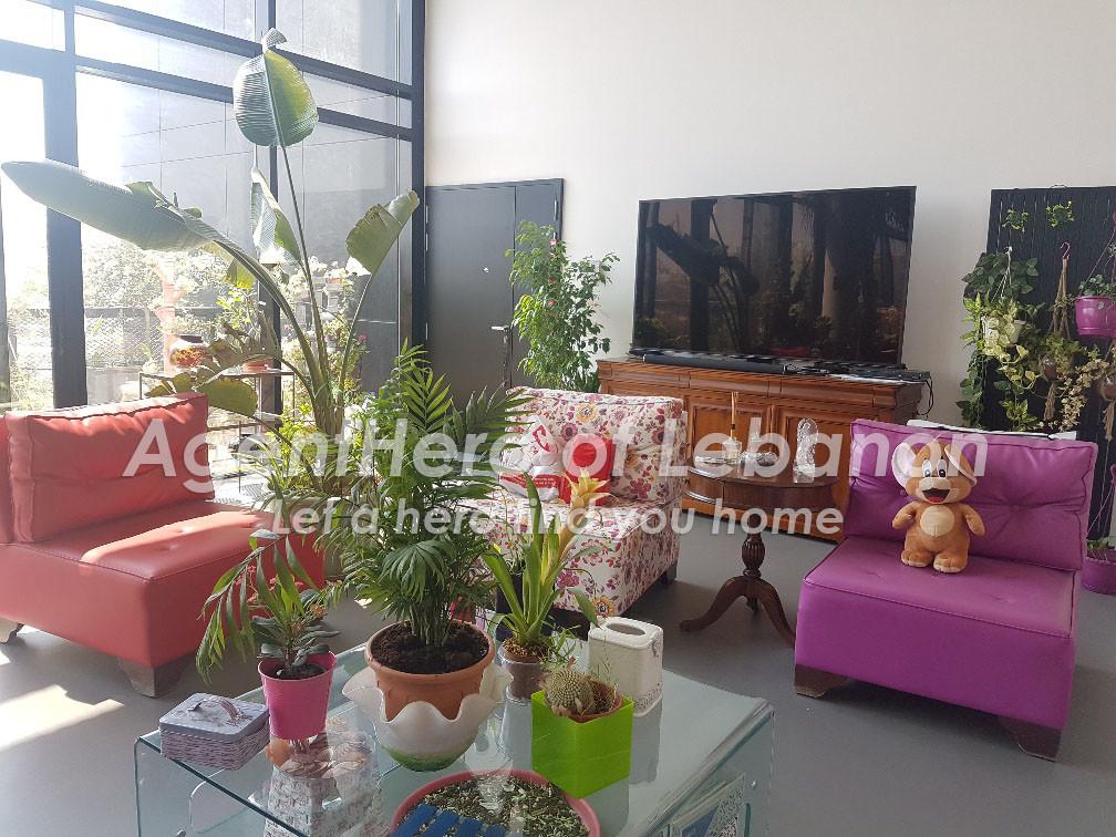 Natural Ecological Loft with Terrace – Achrafieh