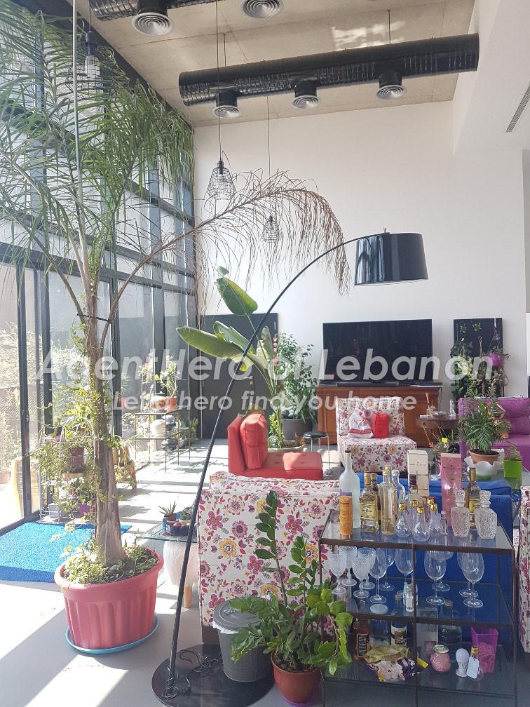 Natural Ecological Loft with Terrace – Achrafieh