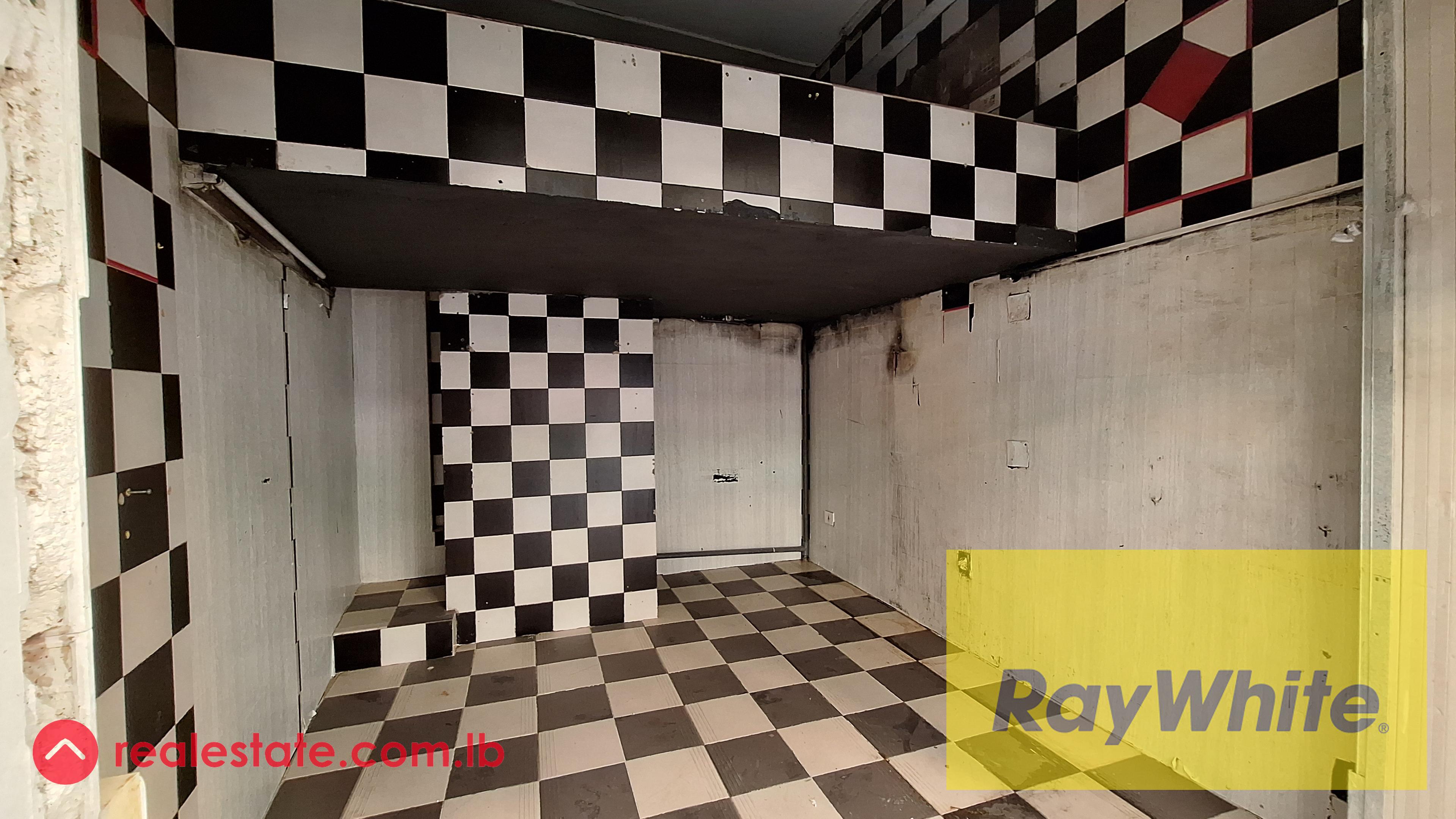 Shop for Rent in Achrafieh – 25 sqm (Ground Floor)