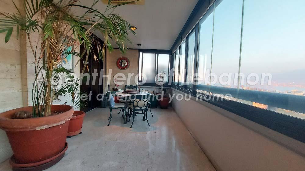 4BR Apt | Sea & Mountain View | Large Terrace |