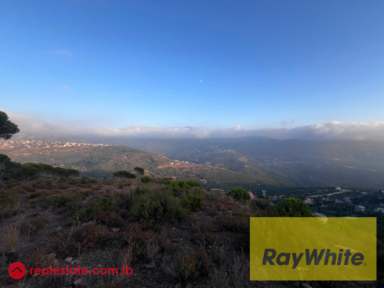 Land for sale in Kaakour with Stunning Mountain view
