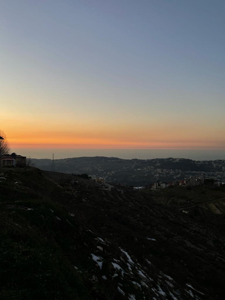 Beautiful & Large Land in Mansouriet Bhamdoun | 9,345 sqm | Mountain & Valley View