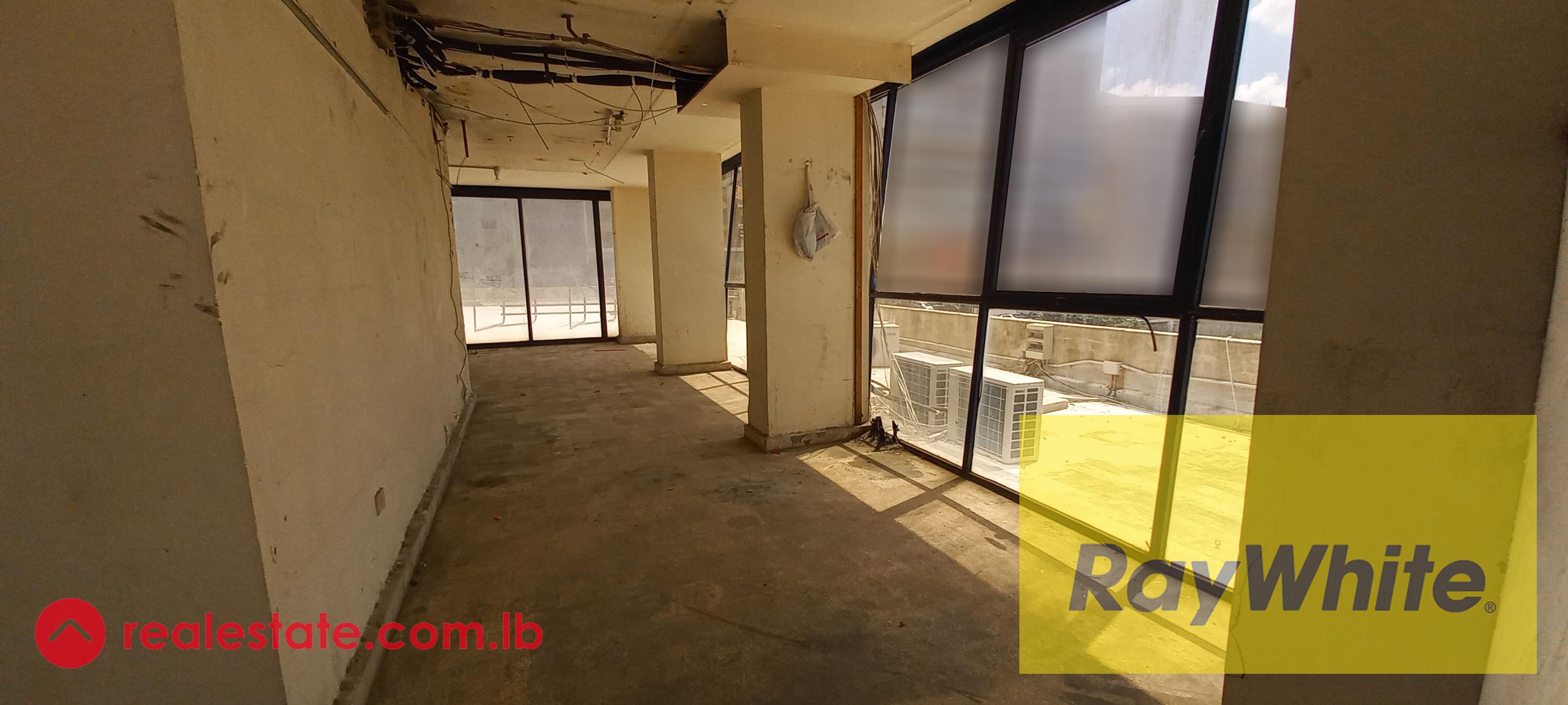Office For Rent In Zalka With Terrace 400sqm |Sea View|