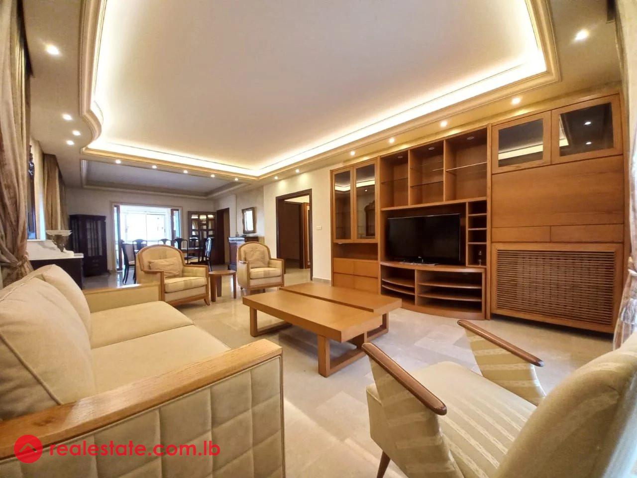 SPACIOUS FURNISHED FLAT FOR RENT IN SIN EL FIL!