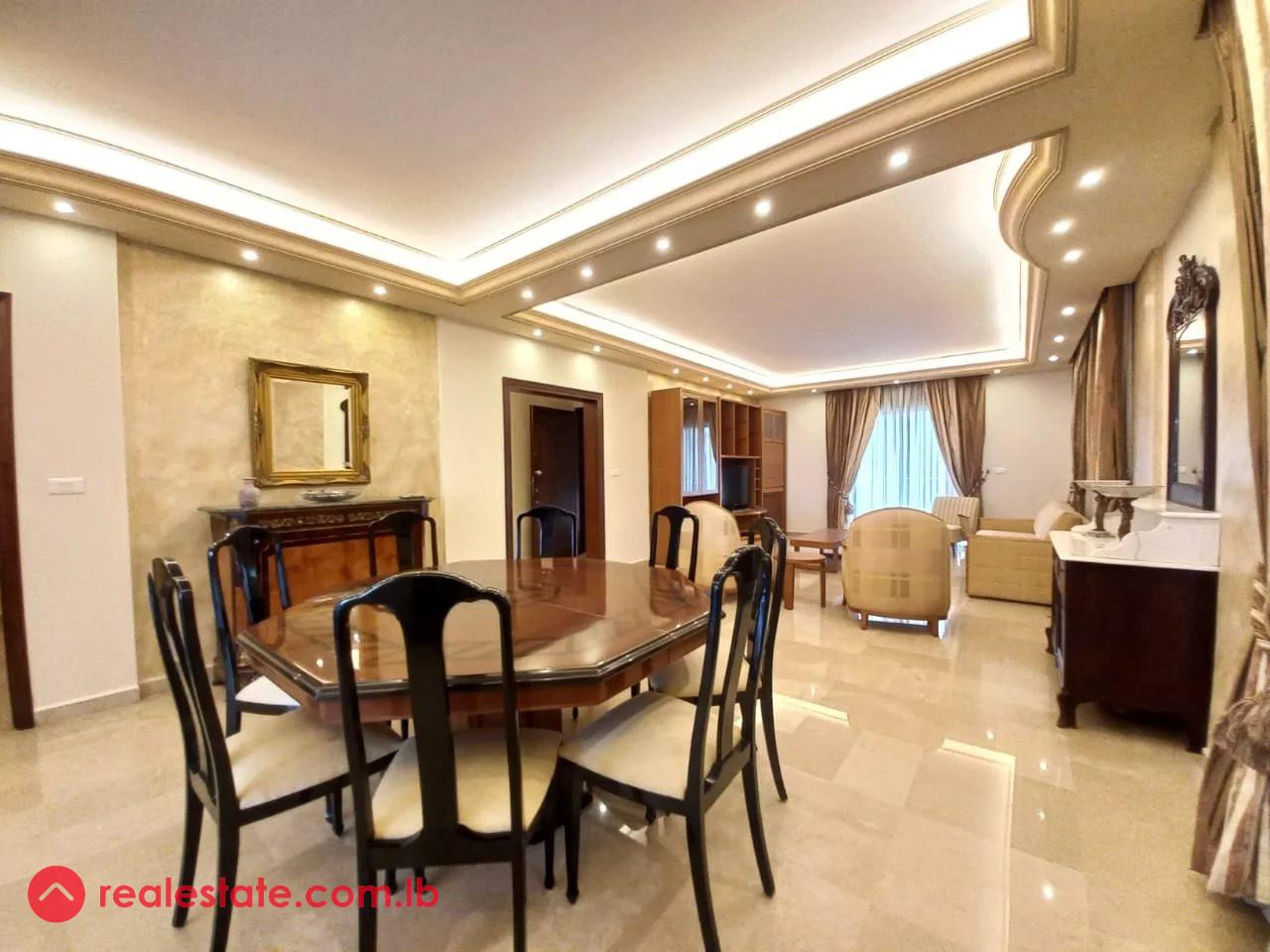 SPACIOUS FURNISHED FLAT FOR RENT IN SIN EL FIL!