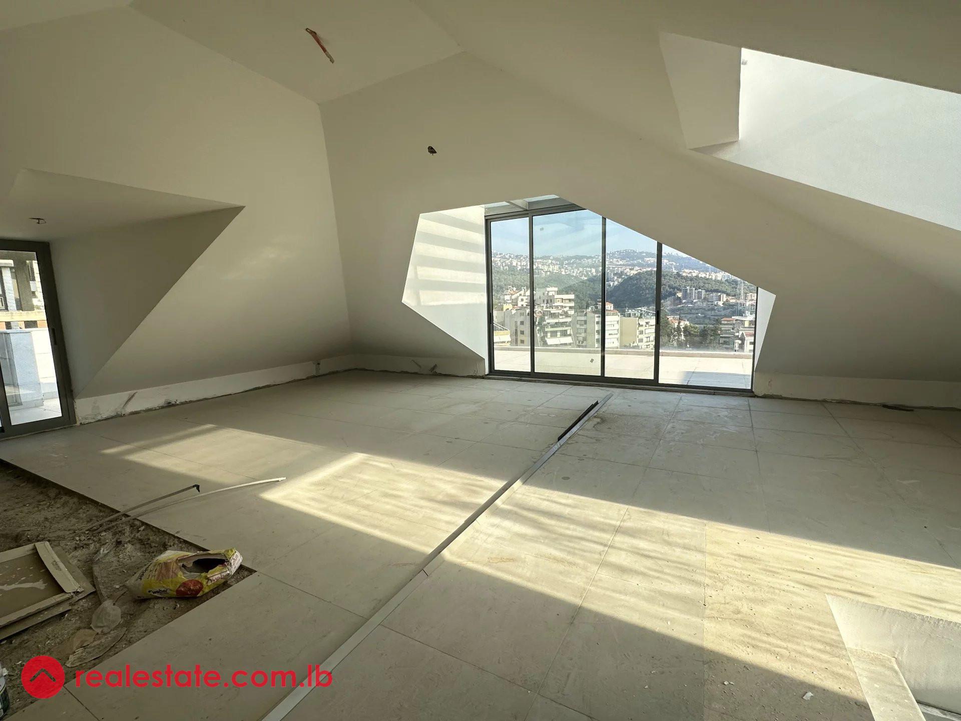 Luxurious Duplex with Breathtaking Views in Prime Rabieh Location