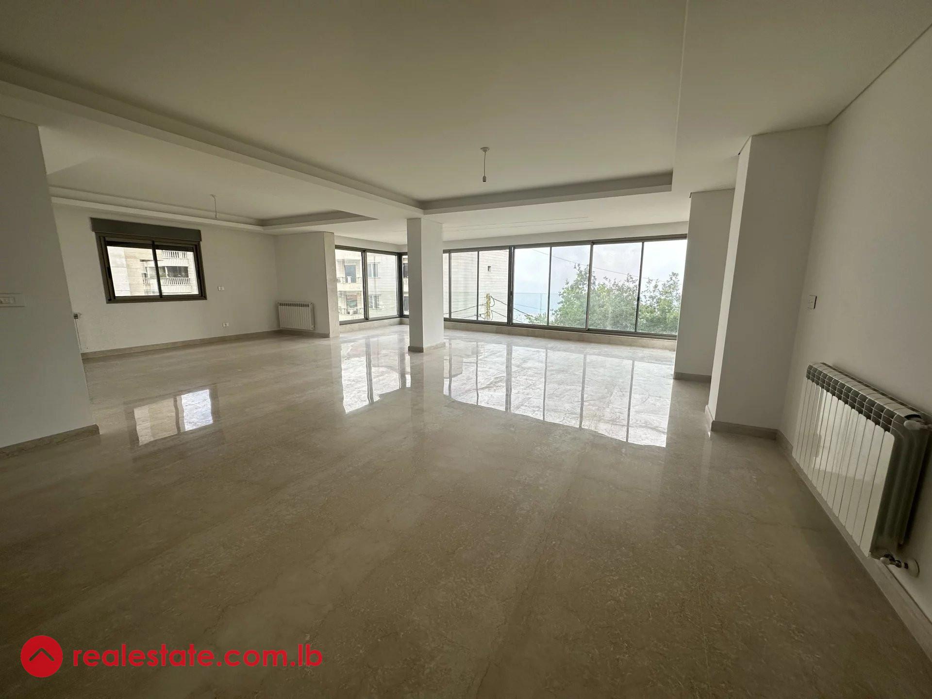 Brand New Apartment with Partial Sea View in Qornet Chehouane