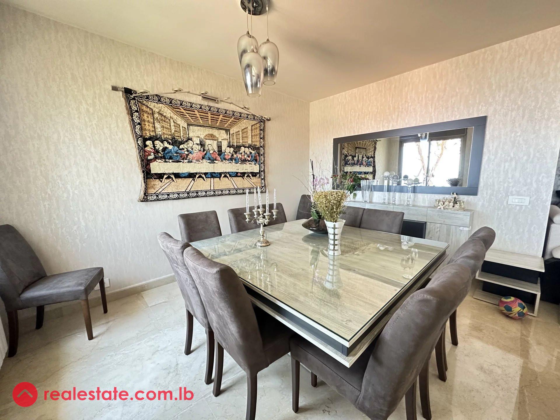Spacious Apartment with Stunning Sea Views in Beit El Chaar!