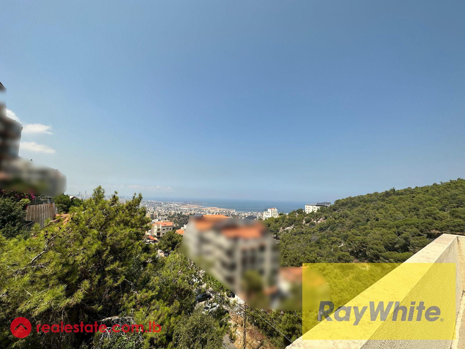 Duplex Apartment for Sale with Mountain and Sea View in Tilal Ain Saadeh