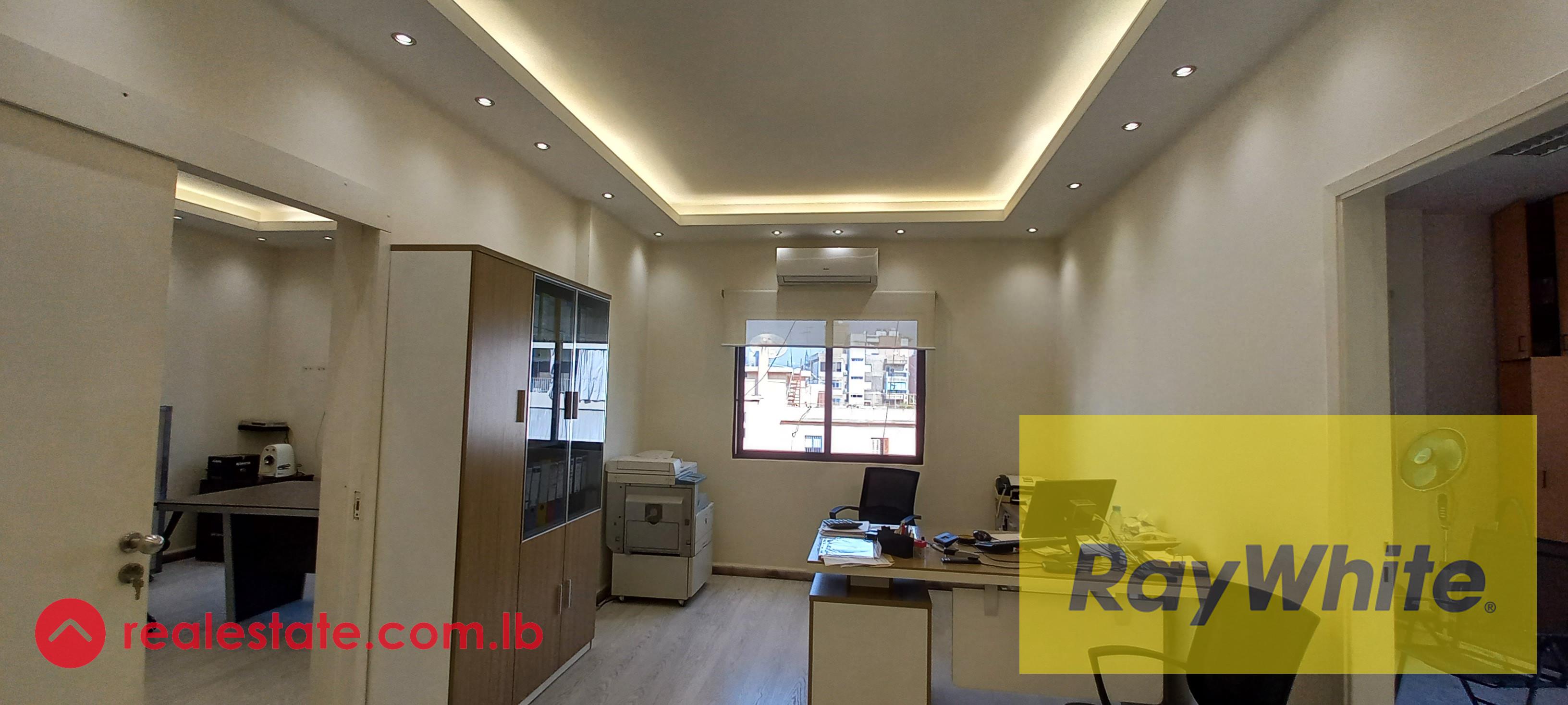 Furnished office in commercial Center for rent