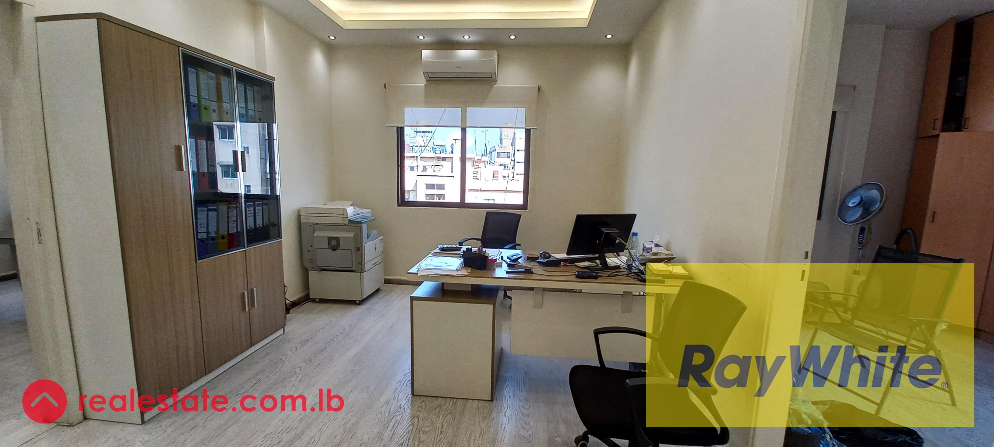 Furnished office in commercial Center for rent