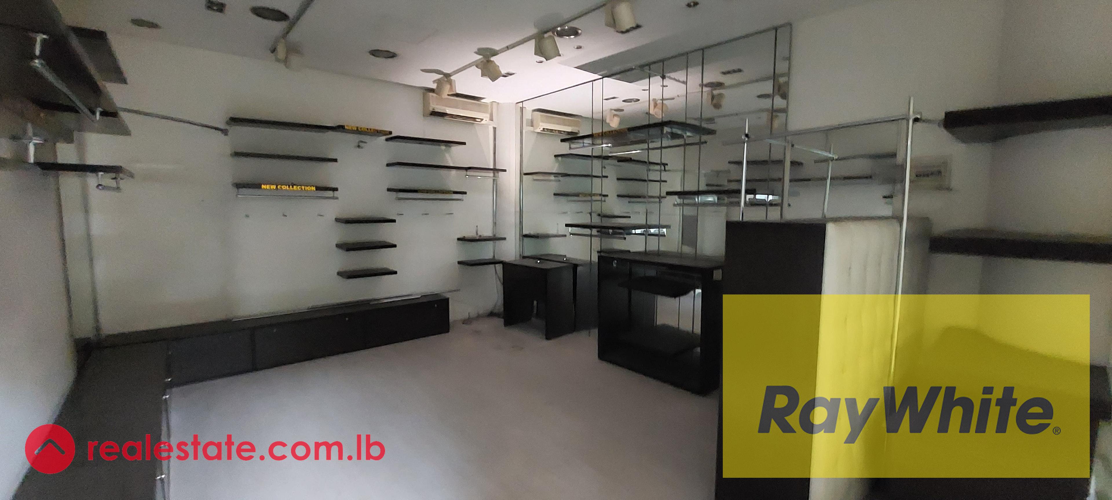 Retail outlet for rent in Hazmieh