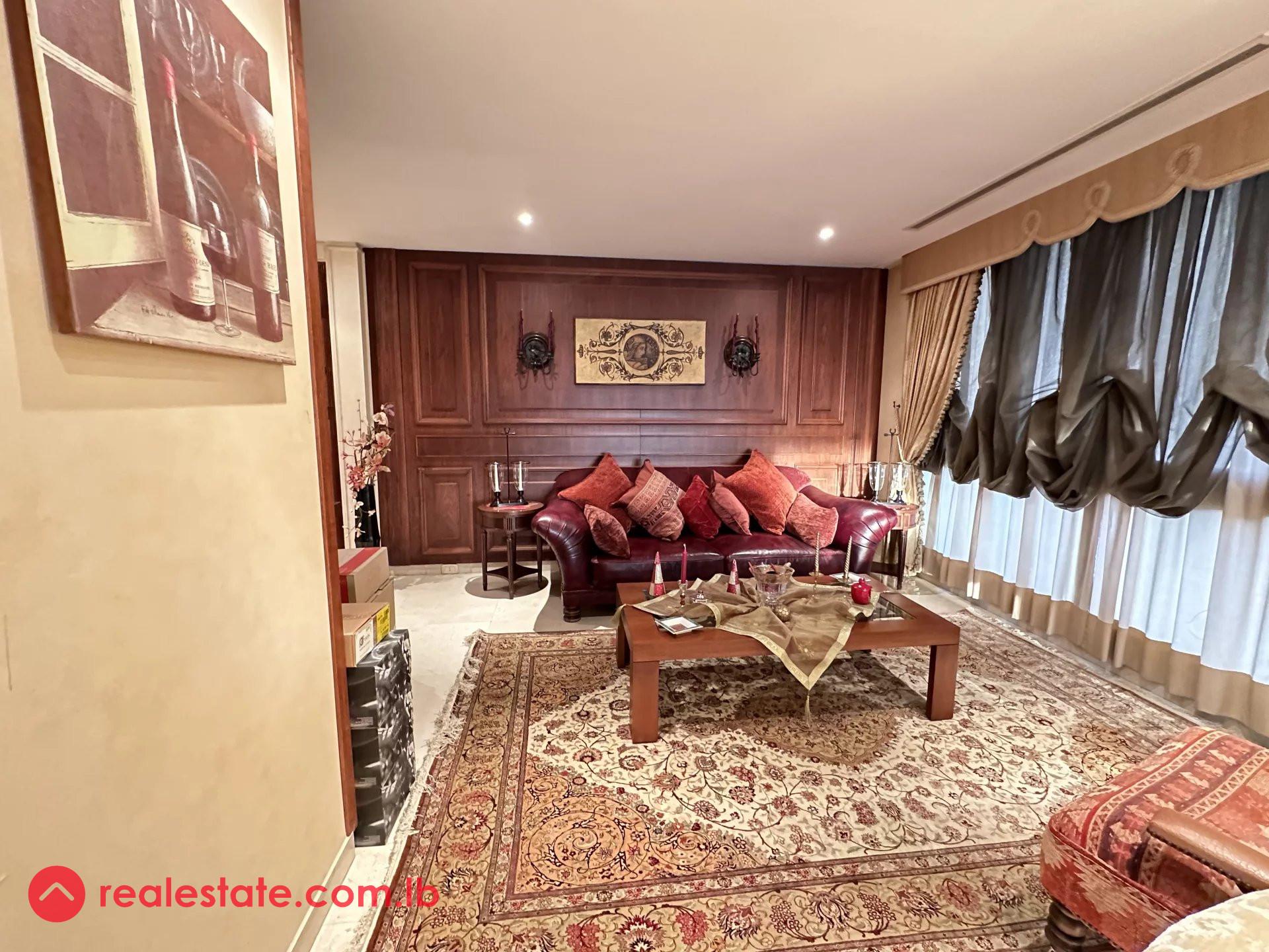 Luxurious Penthouse Living in Rabieh with Panoramic Views