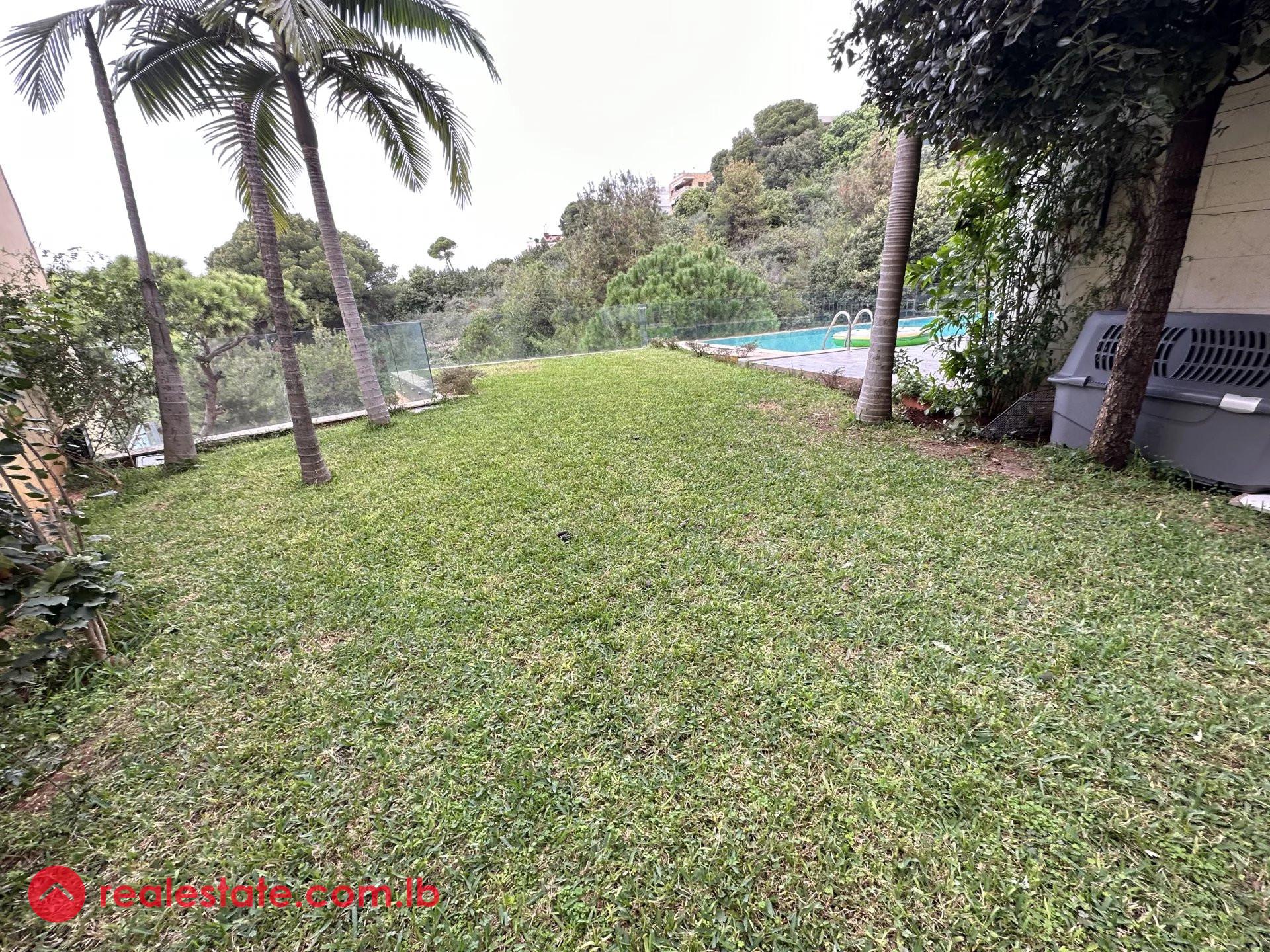 Elegant Duplex Oasis with Pool and Panoramic Views in Rabieh