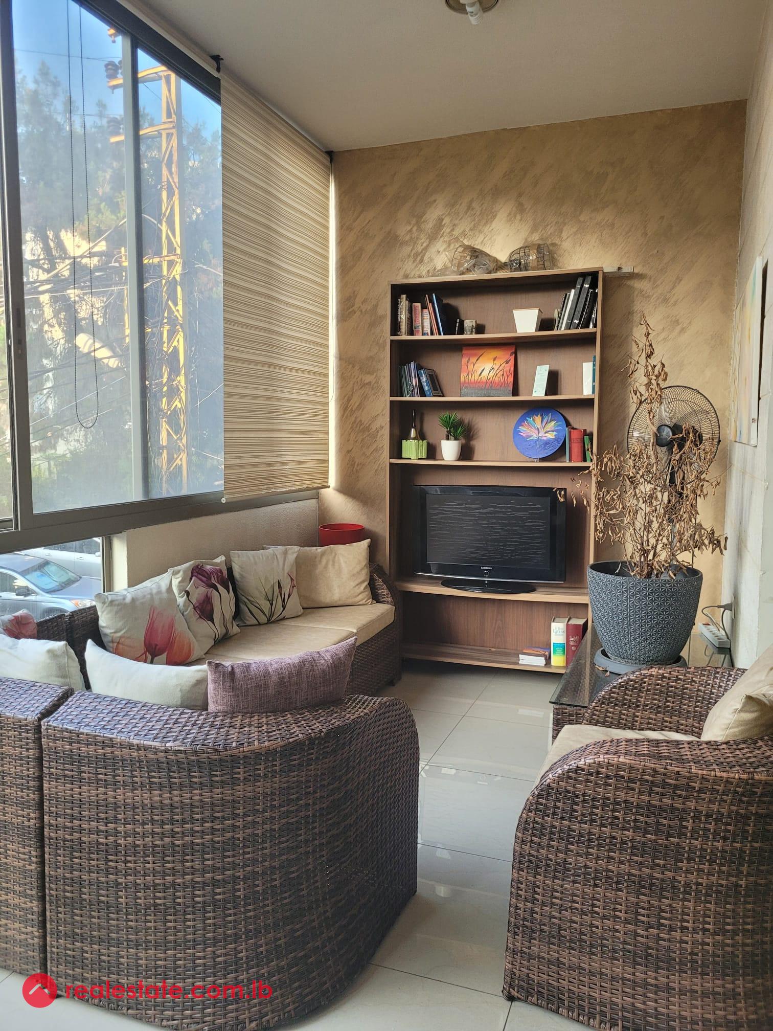 Furnished Apartment for Rent in Nabay, Metn