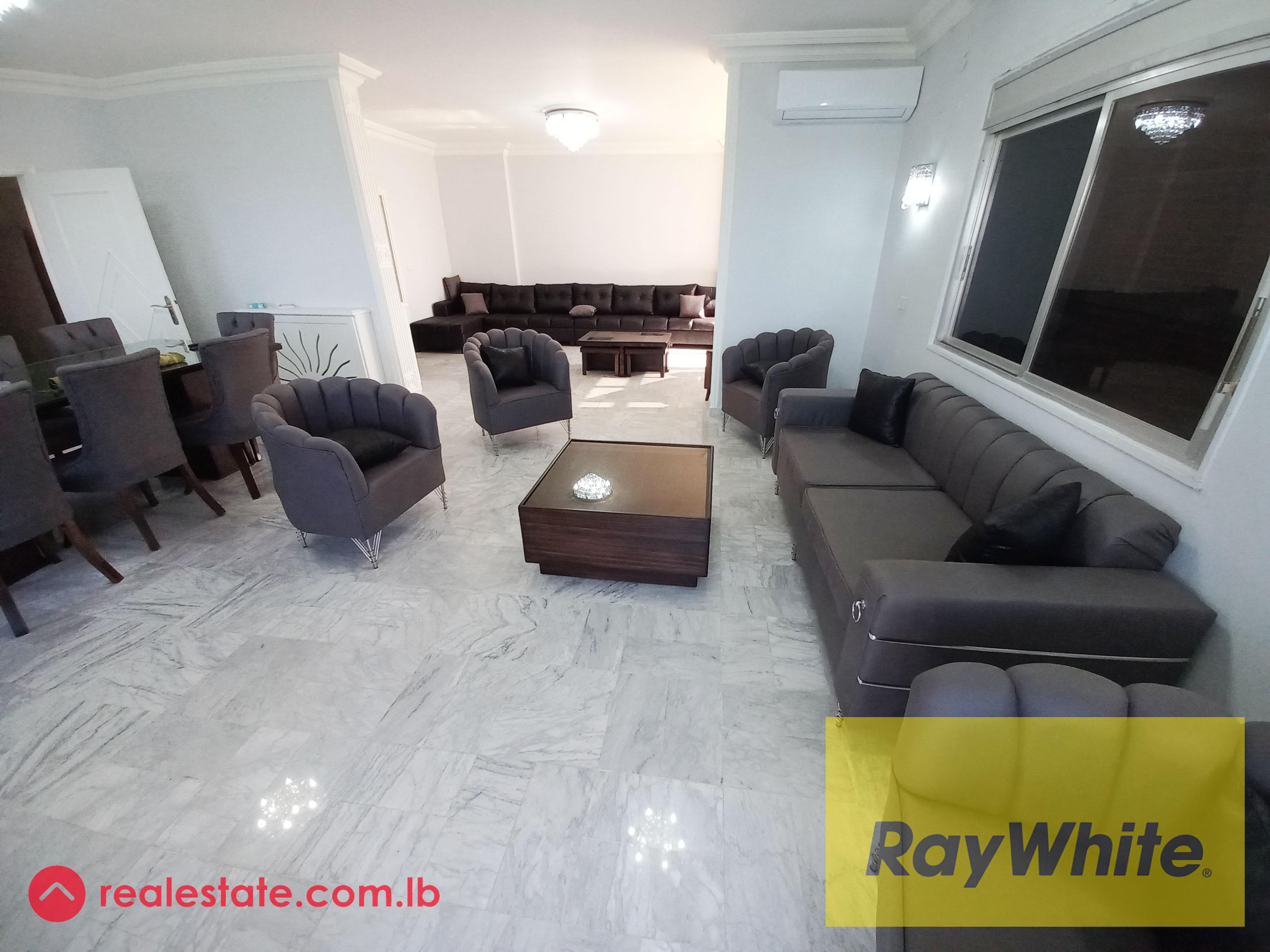 Sea view furnished apartment for sale in Naqqache