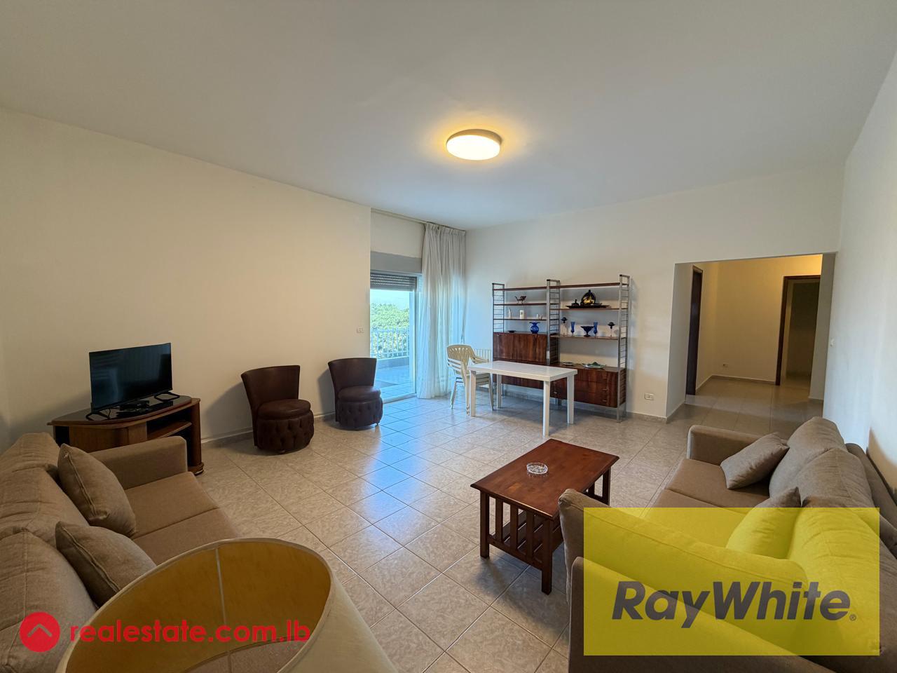 Furnished apartment with terrace for rent in Broummana