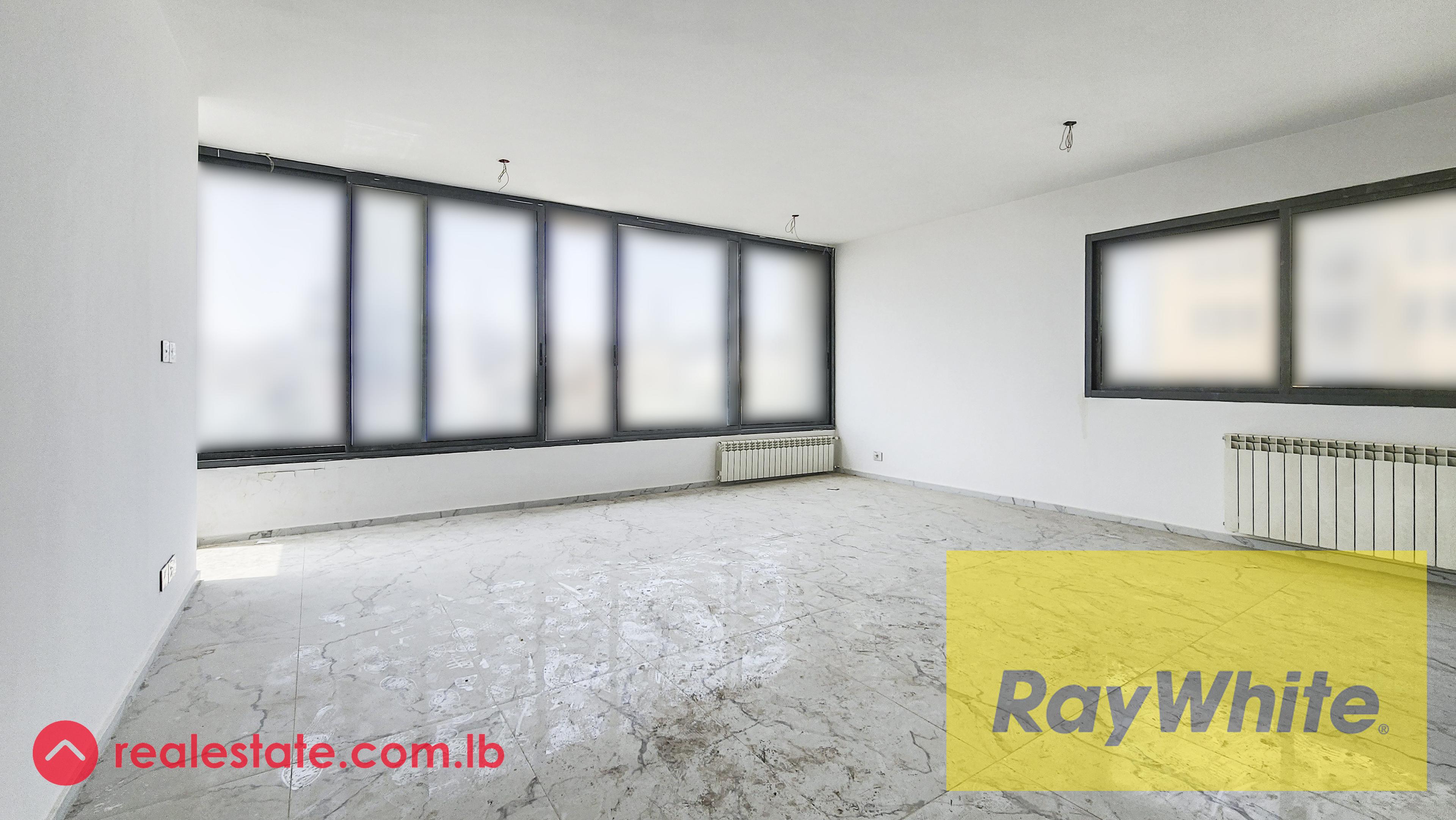 Three Bedrooms Apartment With an Open View For Sale in Achrafieh