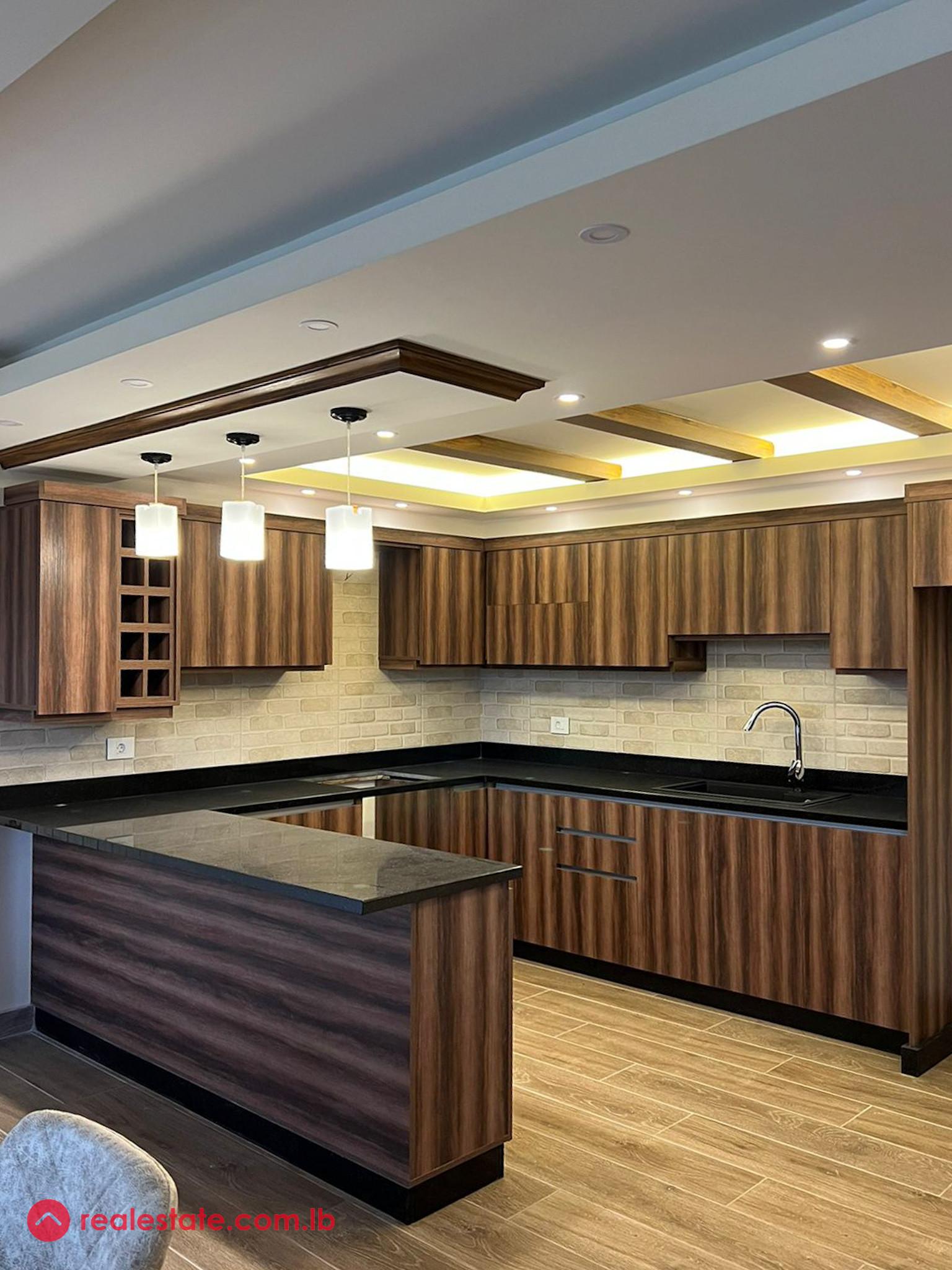 Semi-Furnished Duplex in Douar, Metn with Mountain View