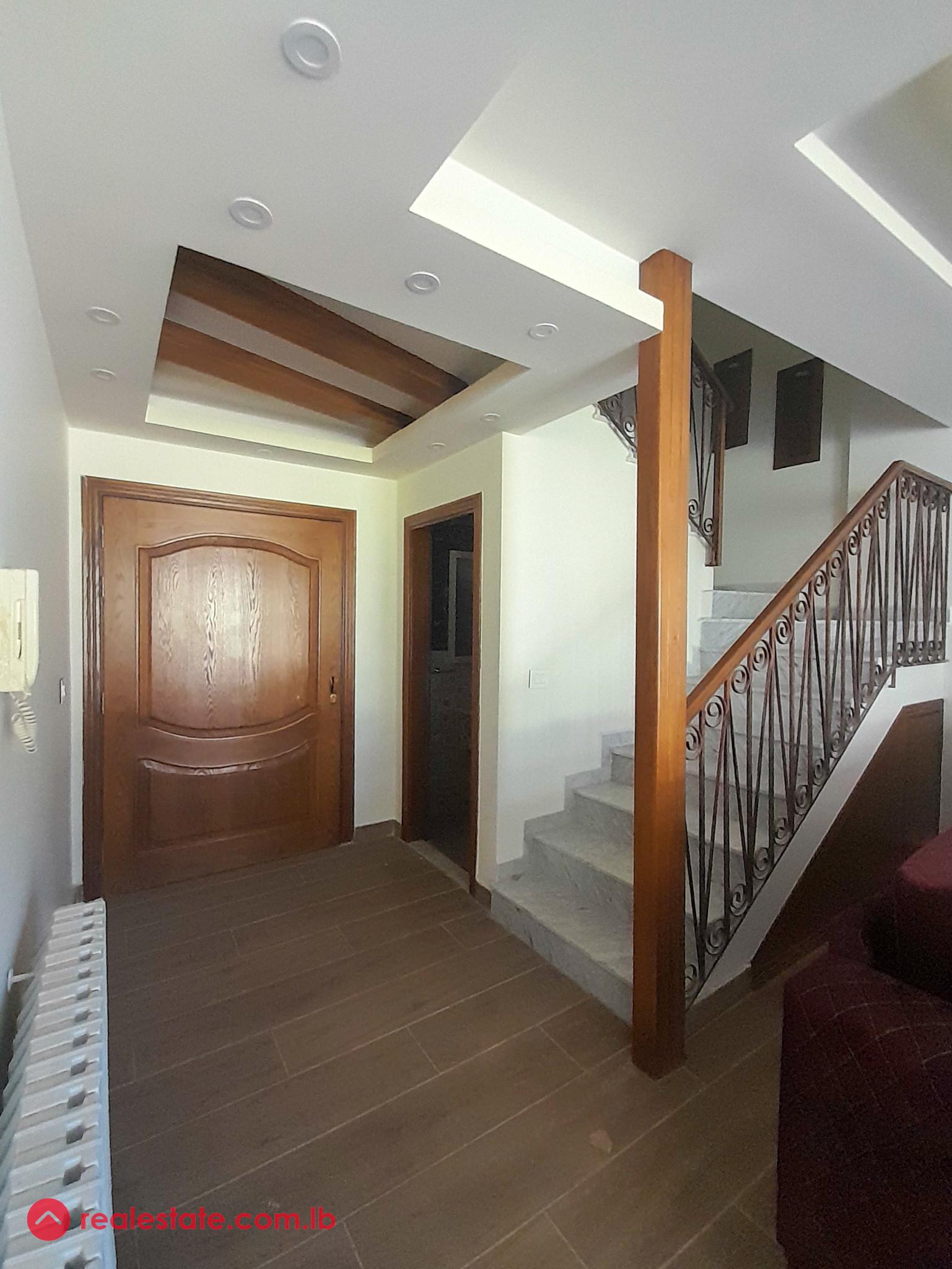 Semi-Furnished Duplex in Douar, Metn with Mountain View