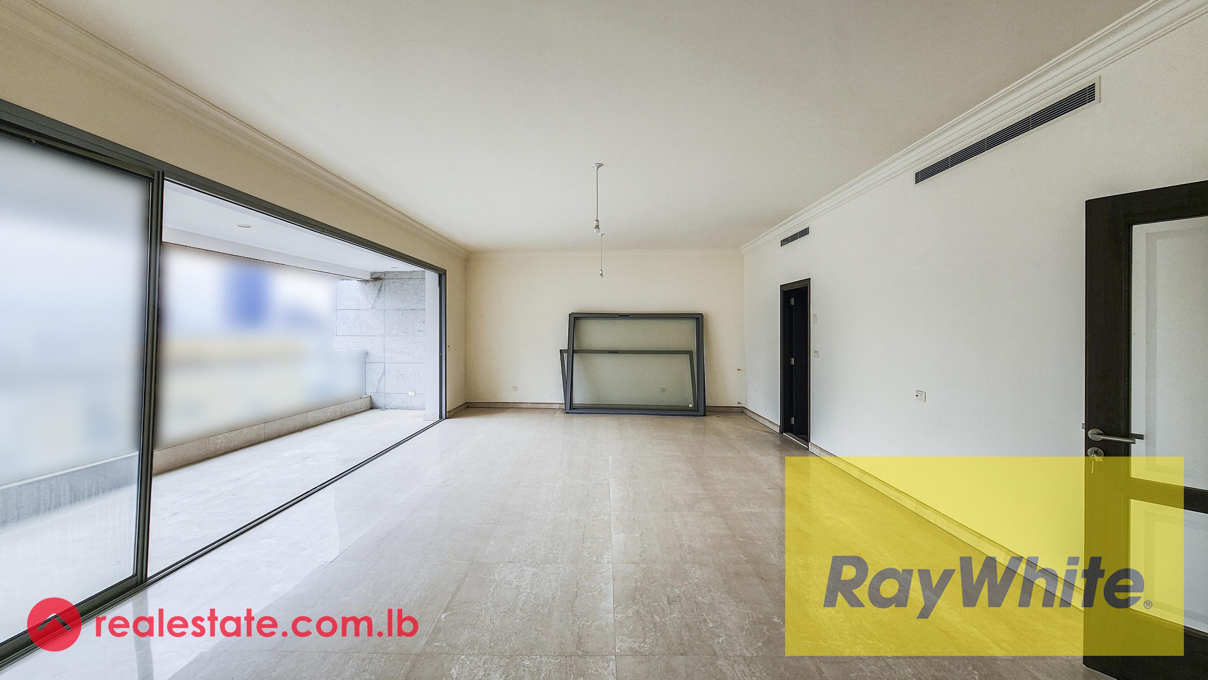 Three Bedrooms Apartment For Sale Located at a New Building in Achrafieh