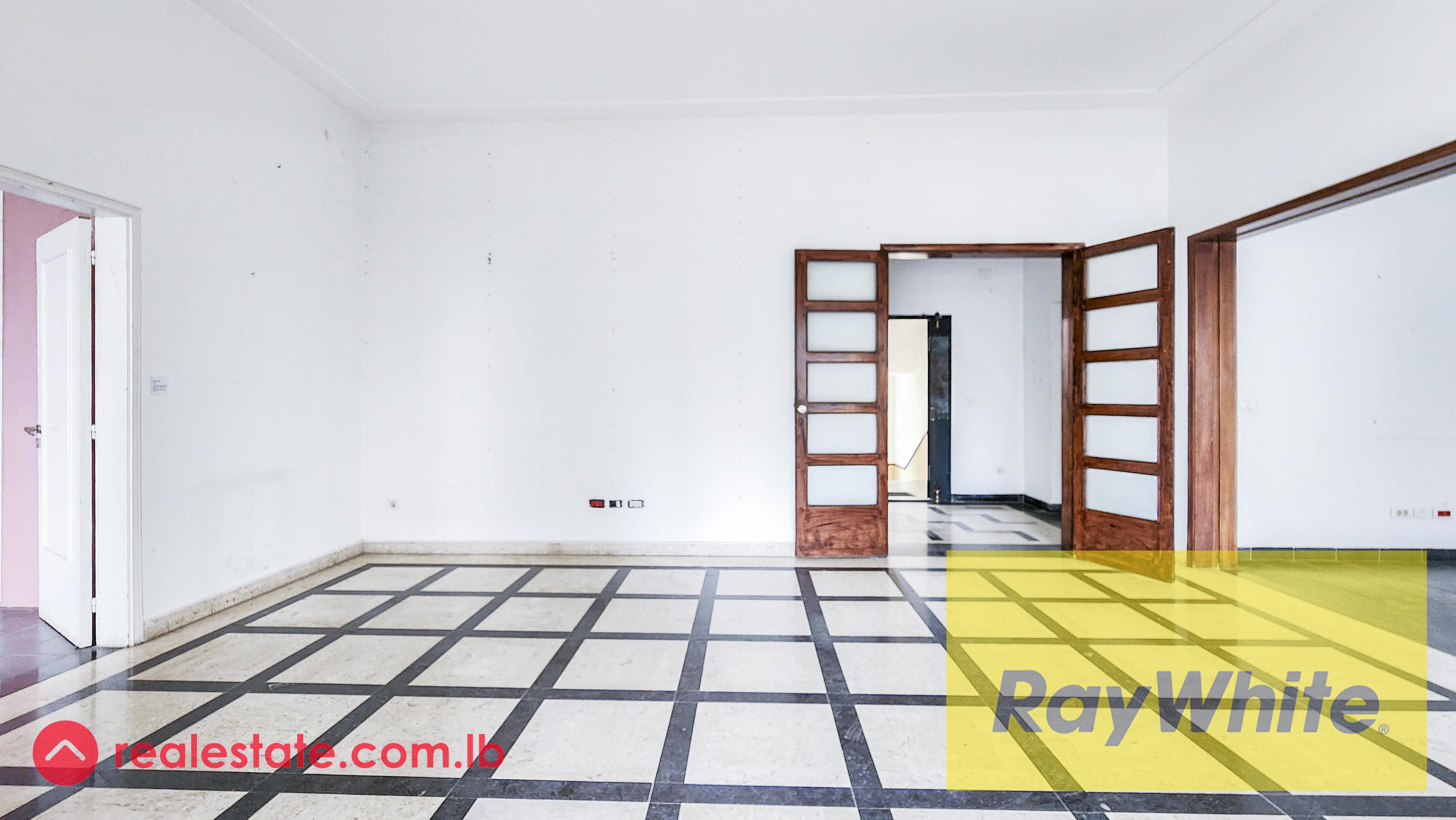 Spacious Office For Rent in Achrafieh Prime Location With an Open View