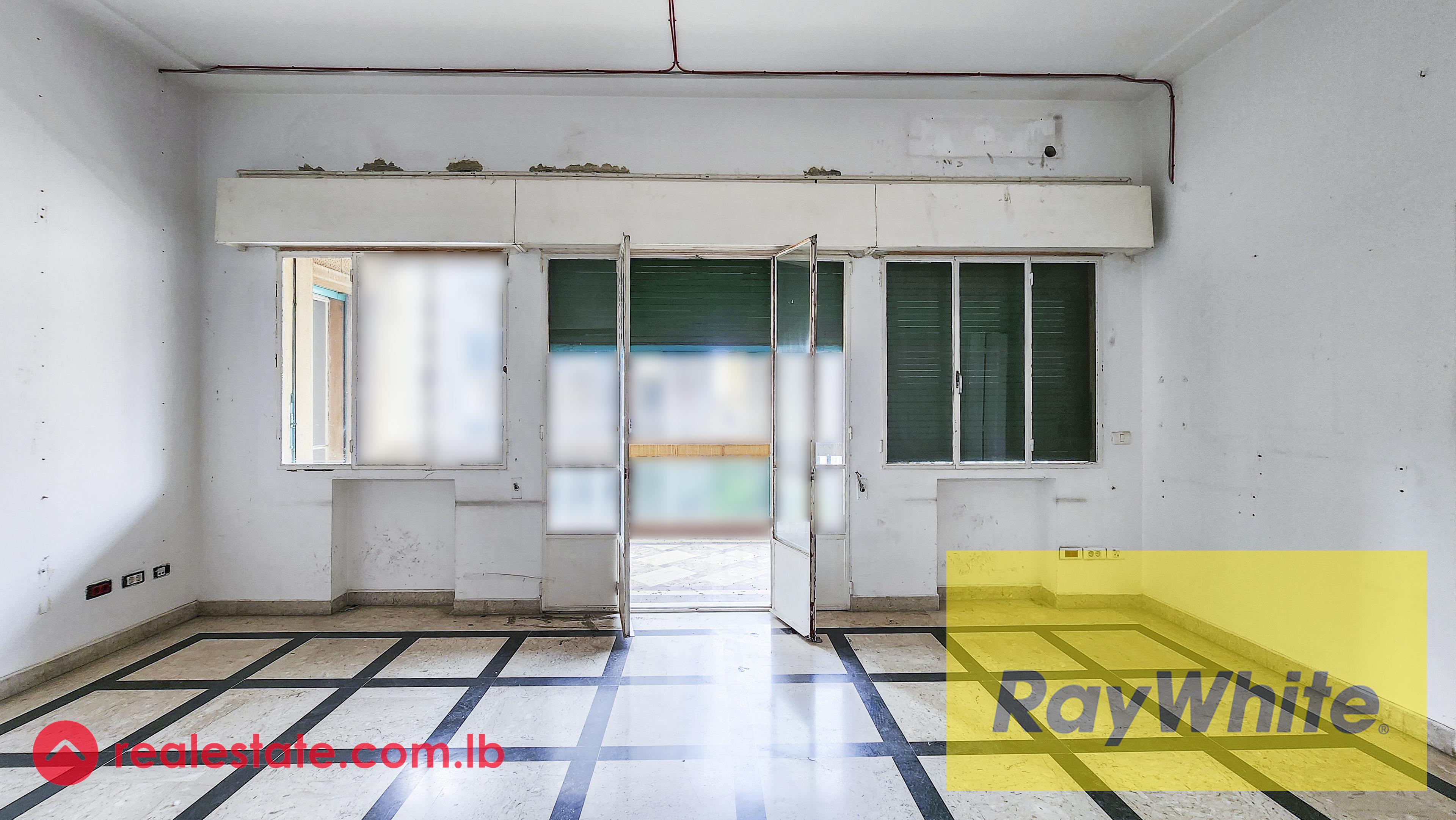 Spacious Office For Rent in Achrafieh Prime Location With an Open View