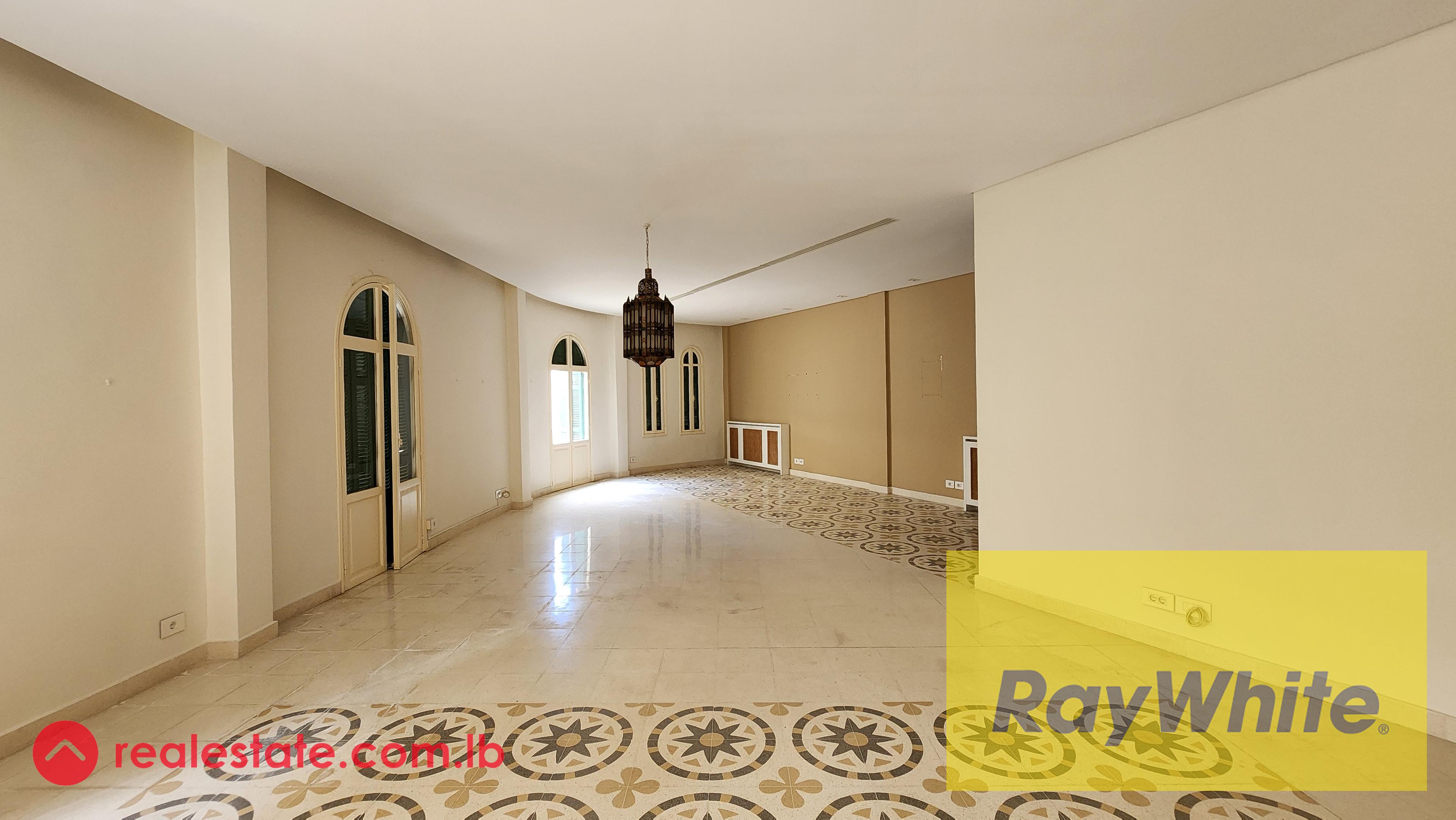 Apartment for rent in Achrafieh
