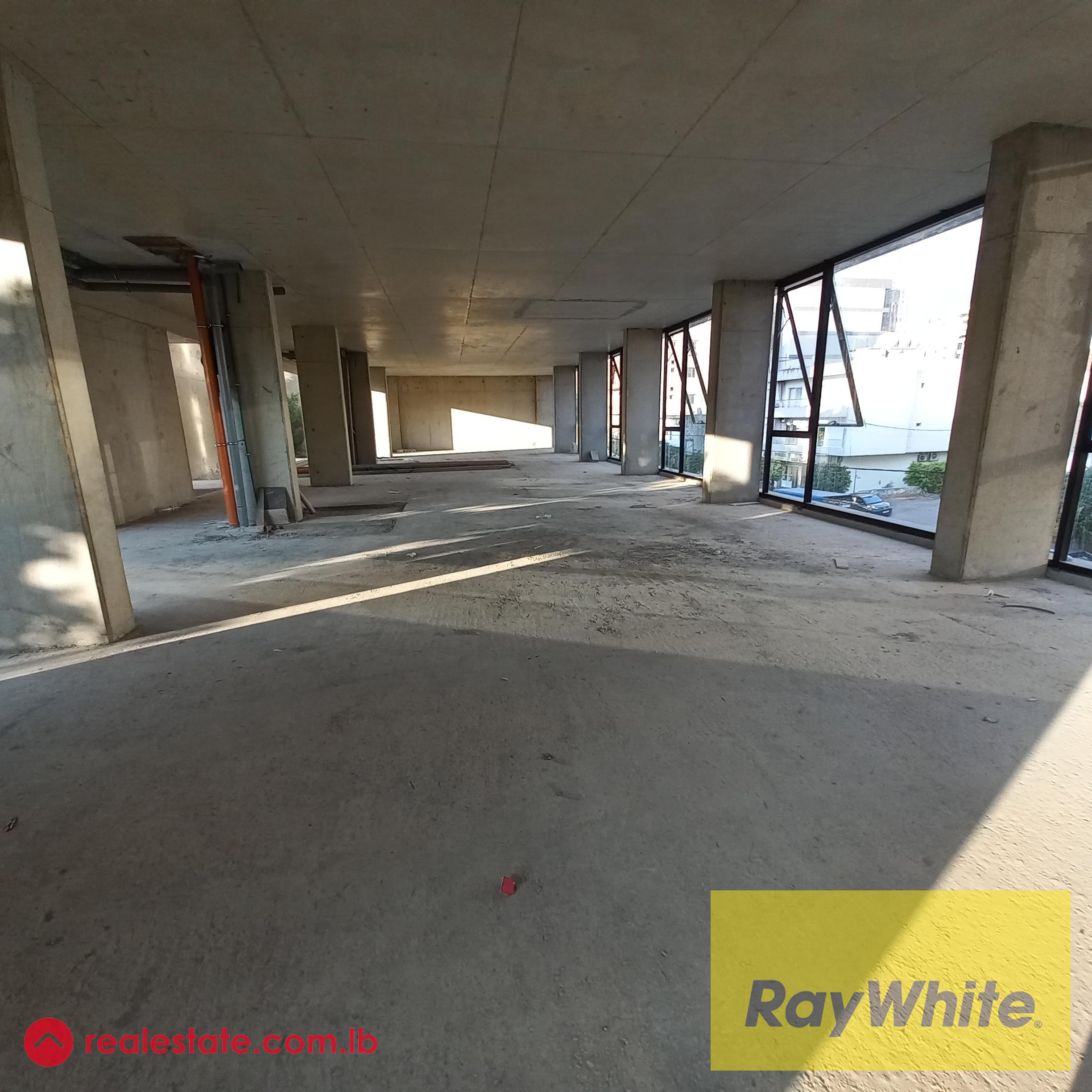 Flat space Shop of 240sqm in Jal el Dib for rent