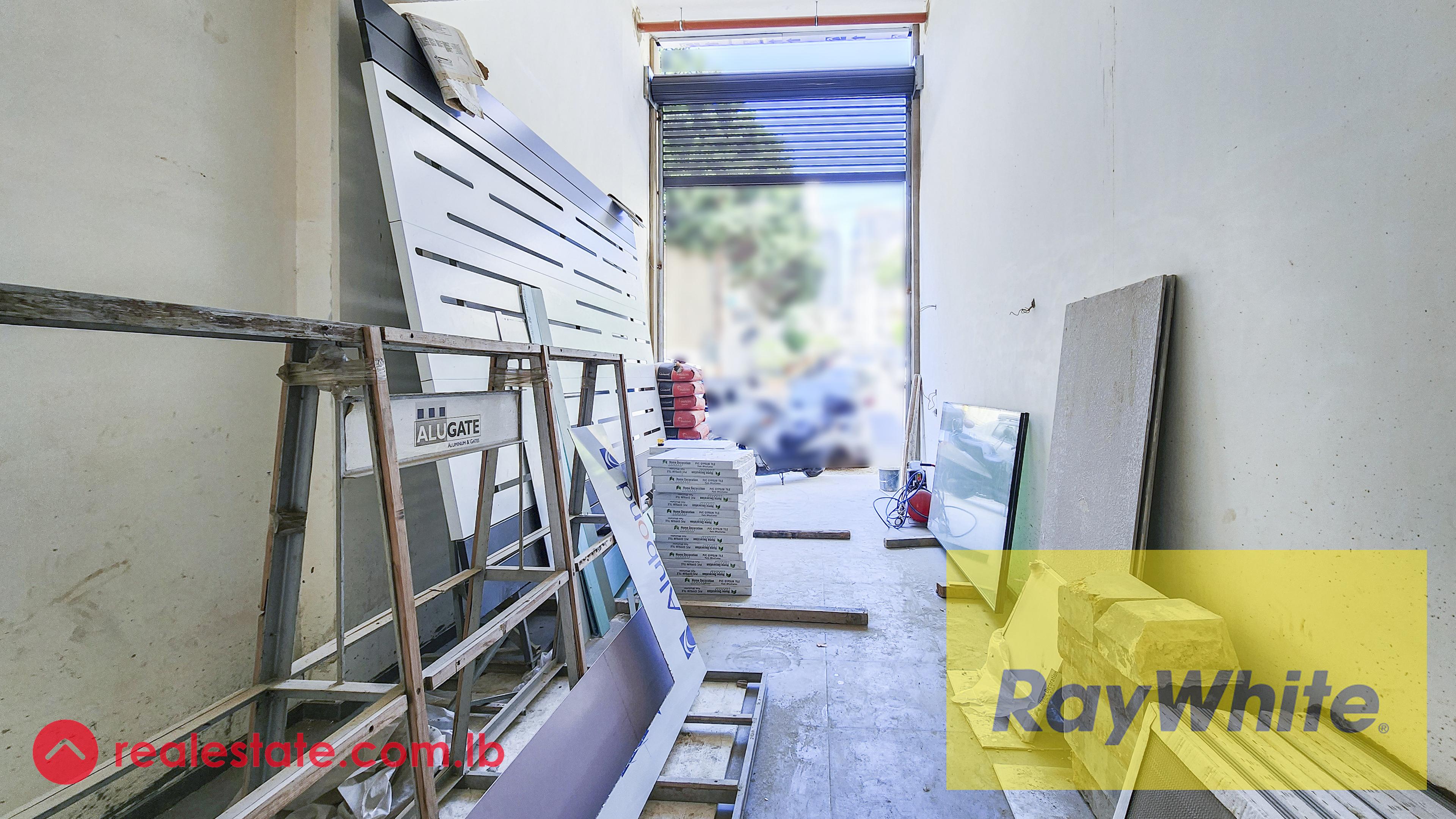 Shop for Rent Prime Location New Building in Achrafieh