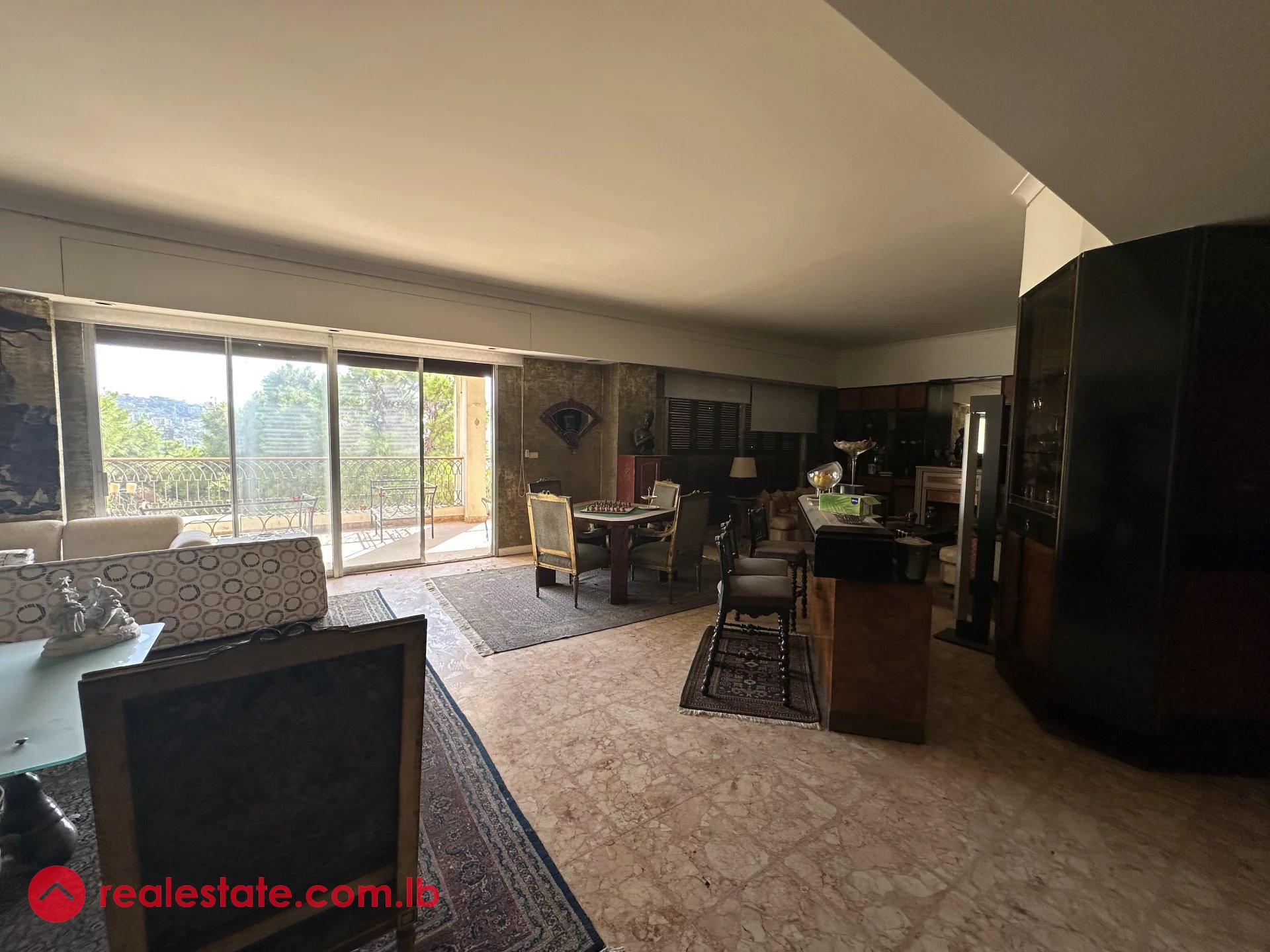 Spacious 3-Bedroom Apartment in Prime Rabieh Location