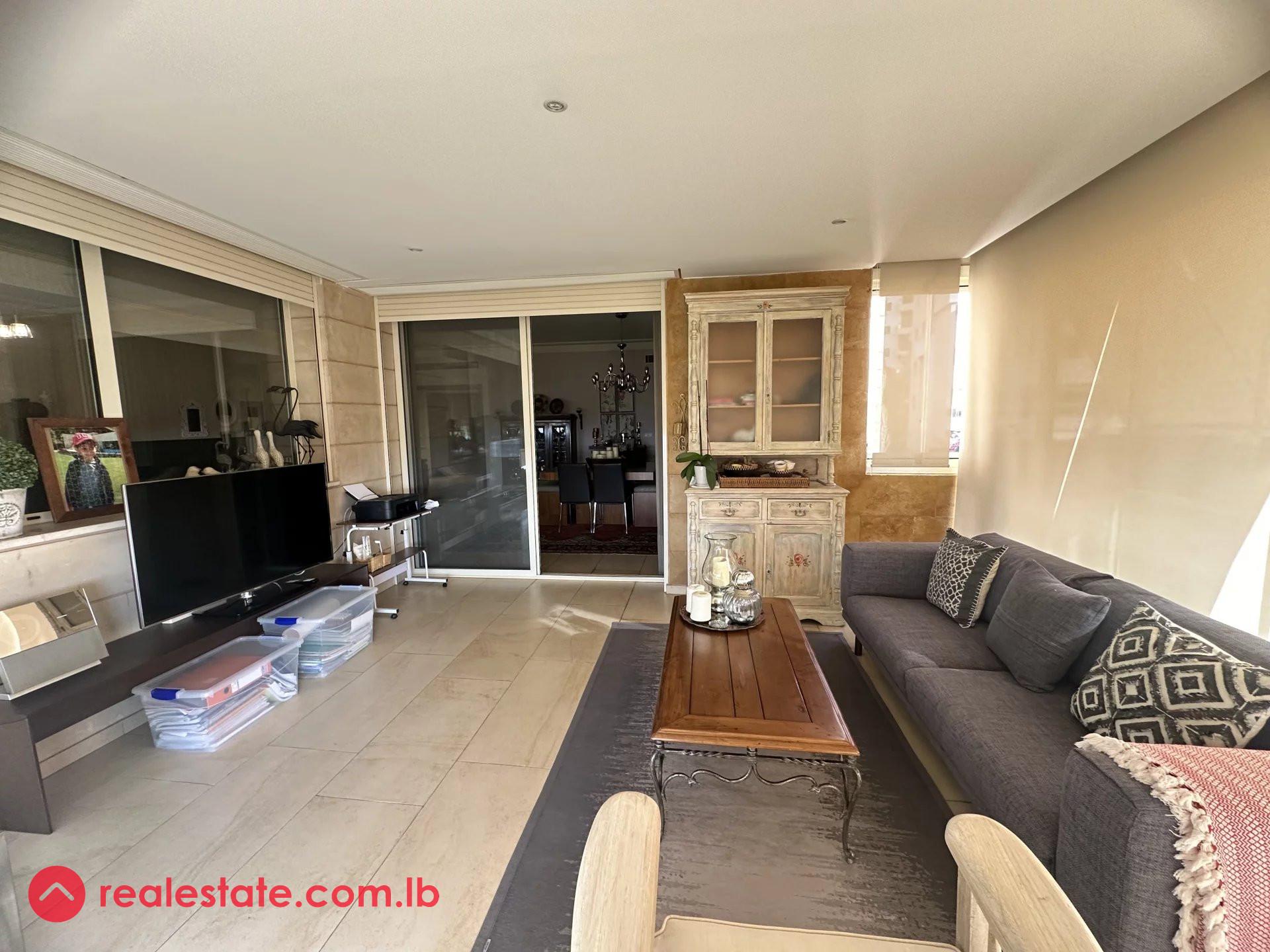 Spacious 4-Bedroom Apartment with Sea View in Prime Mtaileb