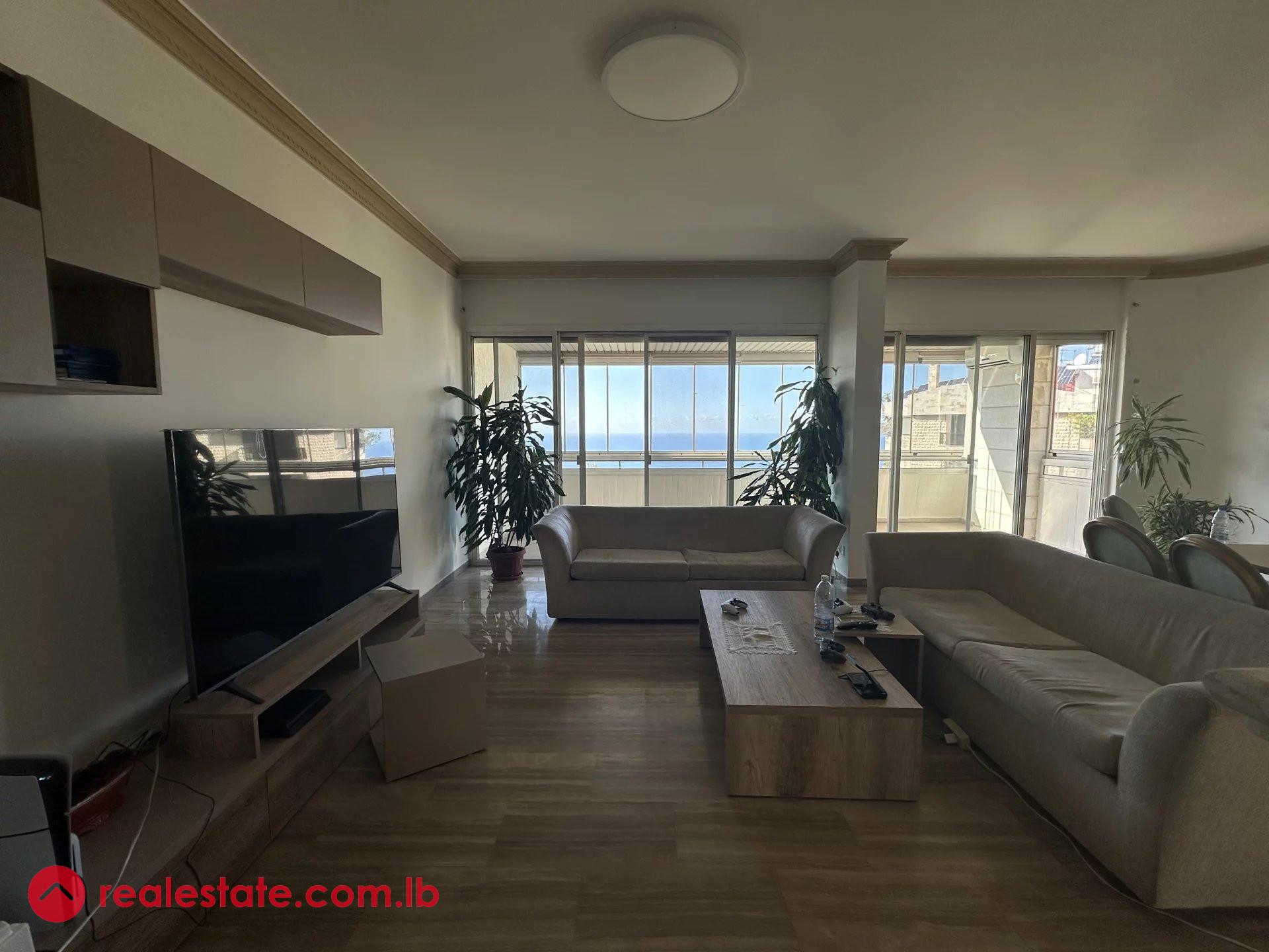 Elegant Duplex with Unblockable Sea View in Prime Biyada