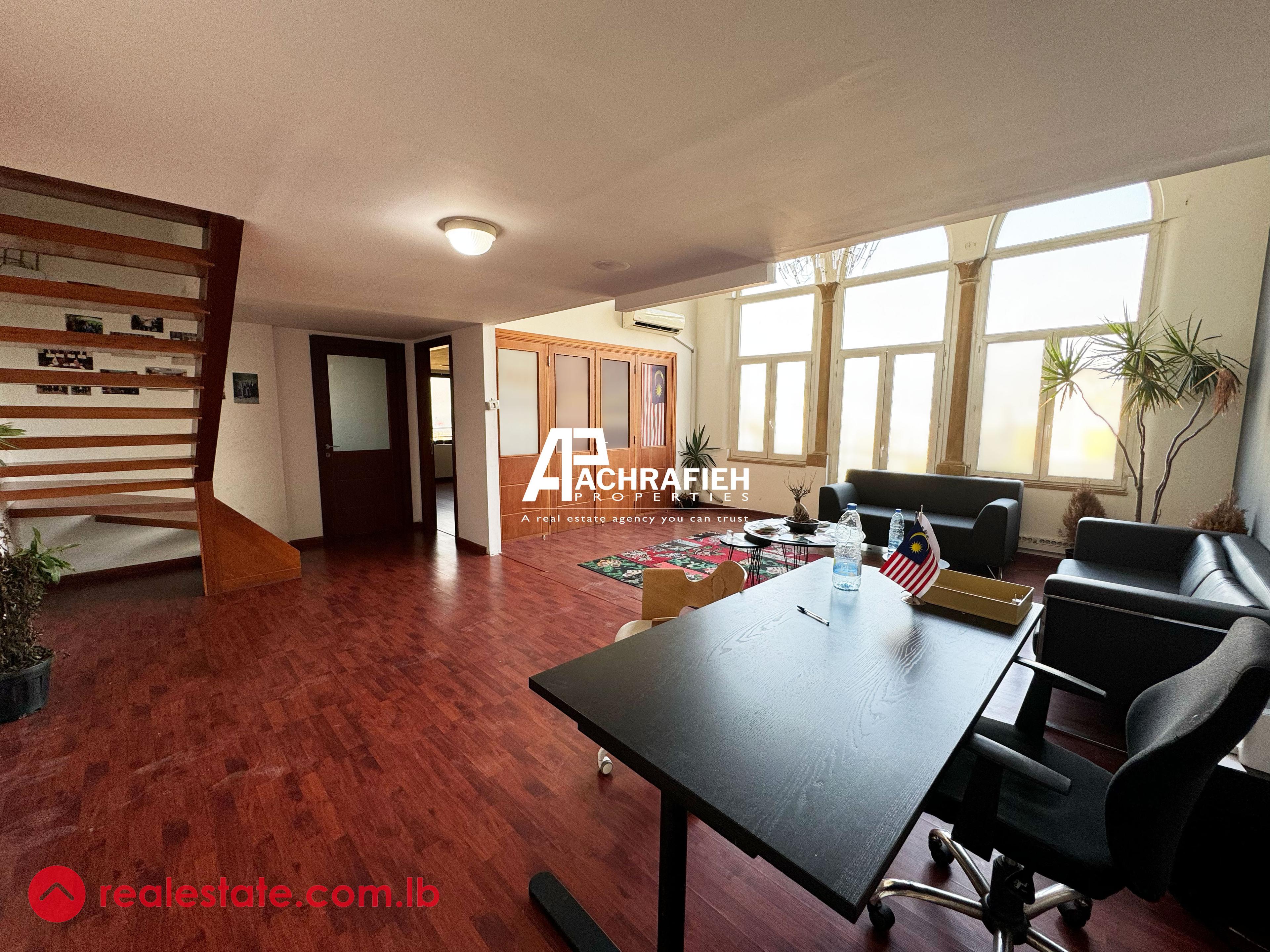Two Floor Office | 320 Sqm | for Rent In Achrafieh
