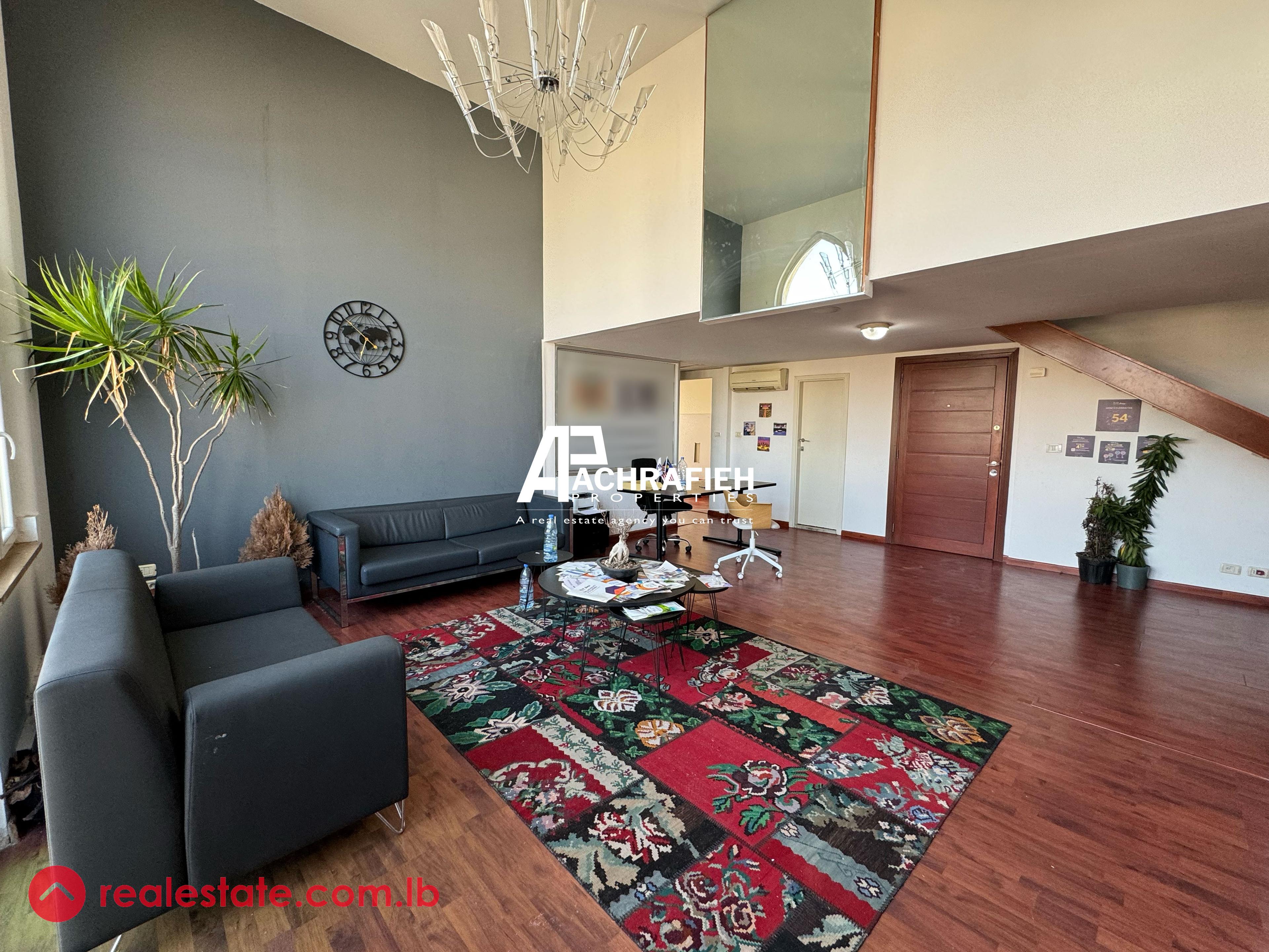 Two Floor Office | 320 Sqm | for Rent In Achrafieh