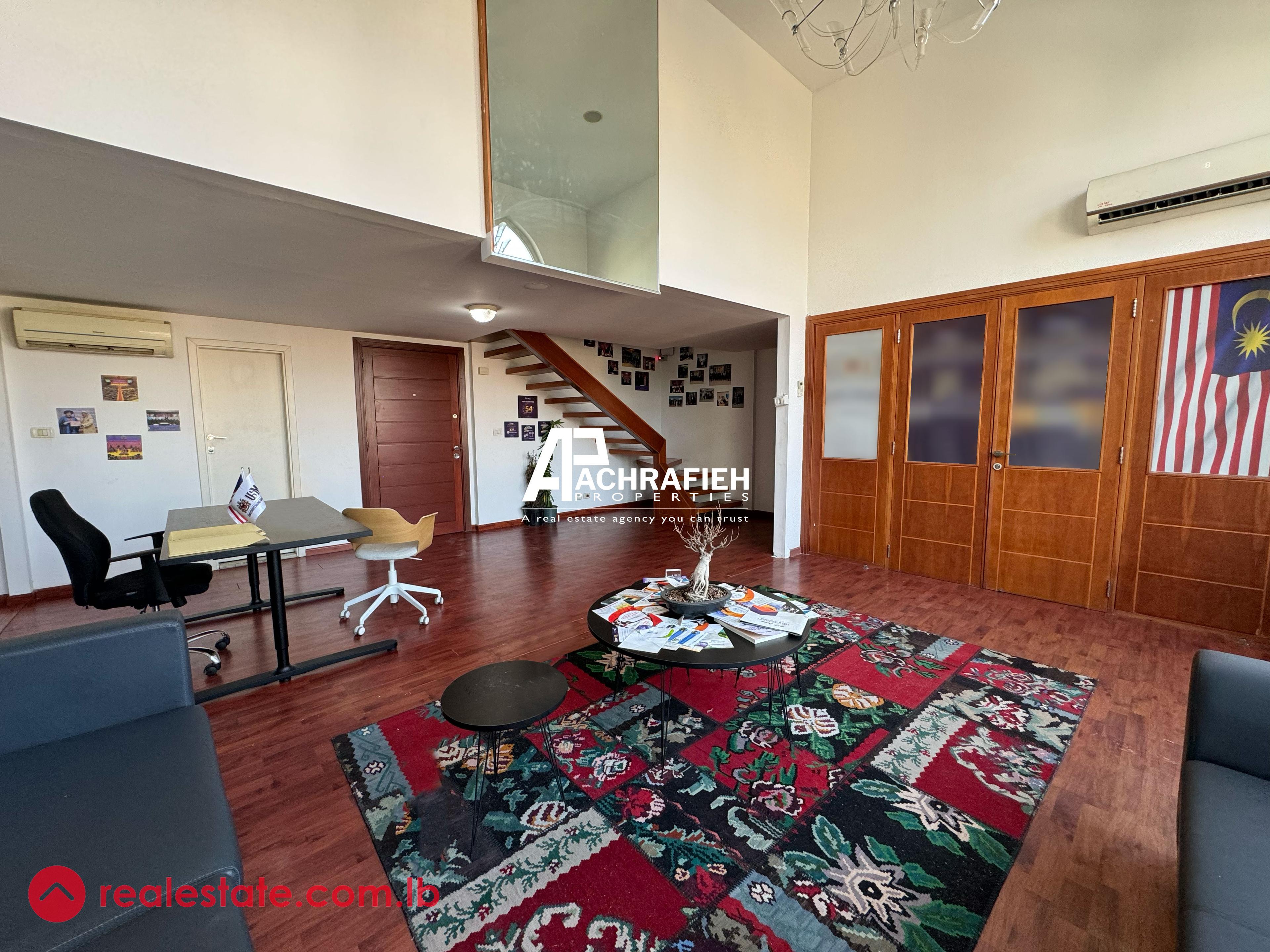 Two Floor Office | 320 Sqm | for Rent In Achrafieh