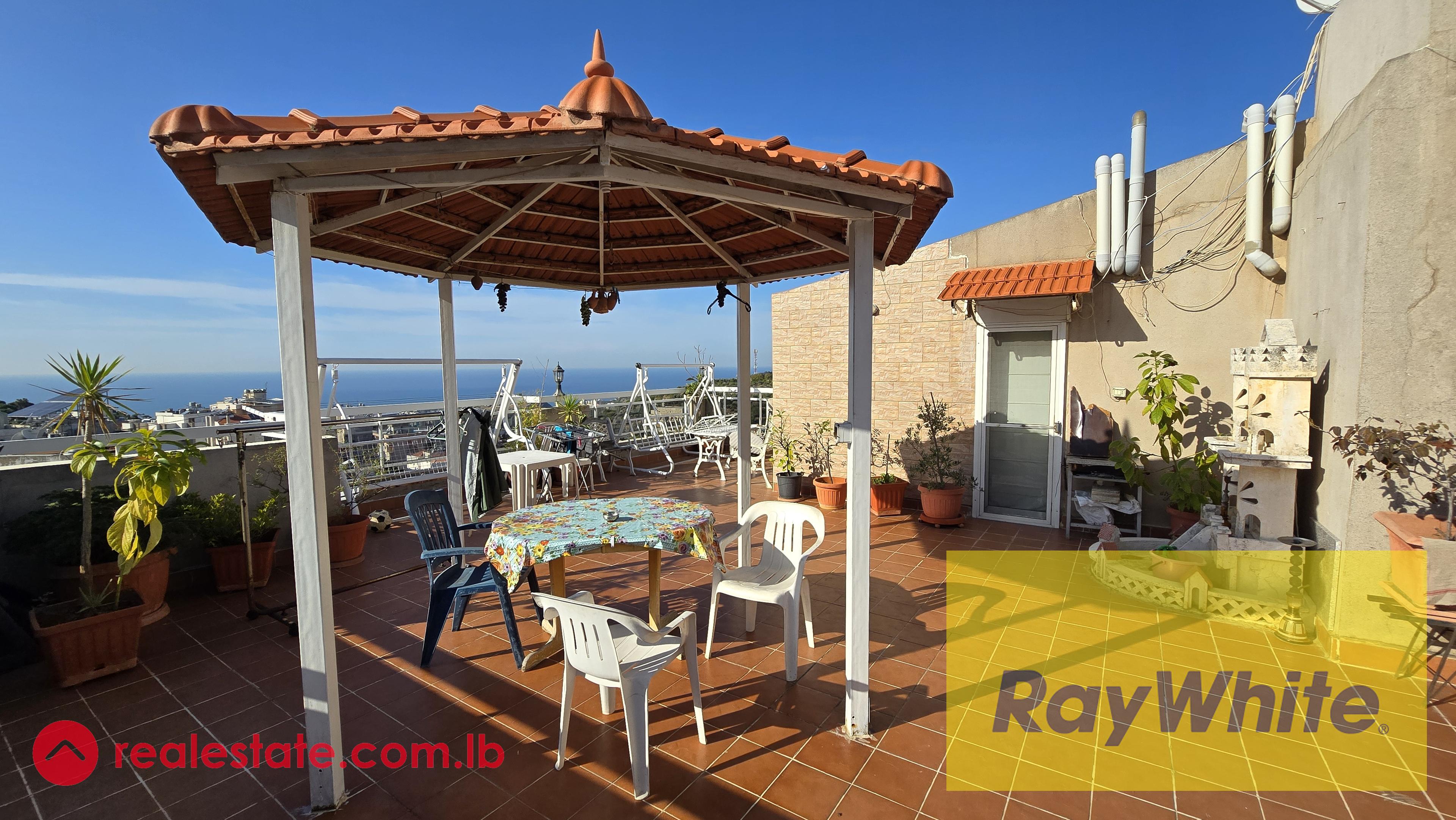 Duplex 250m² + Terrace 100m² for sale in Dik el Mehdi