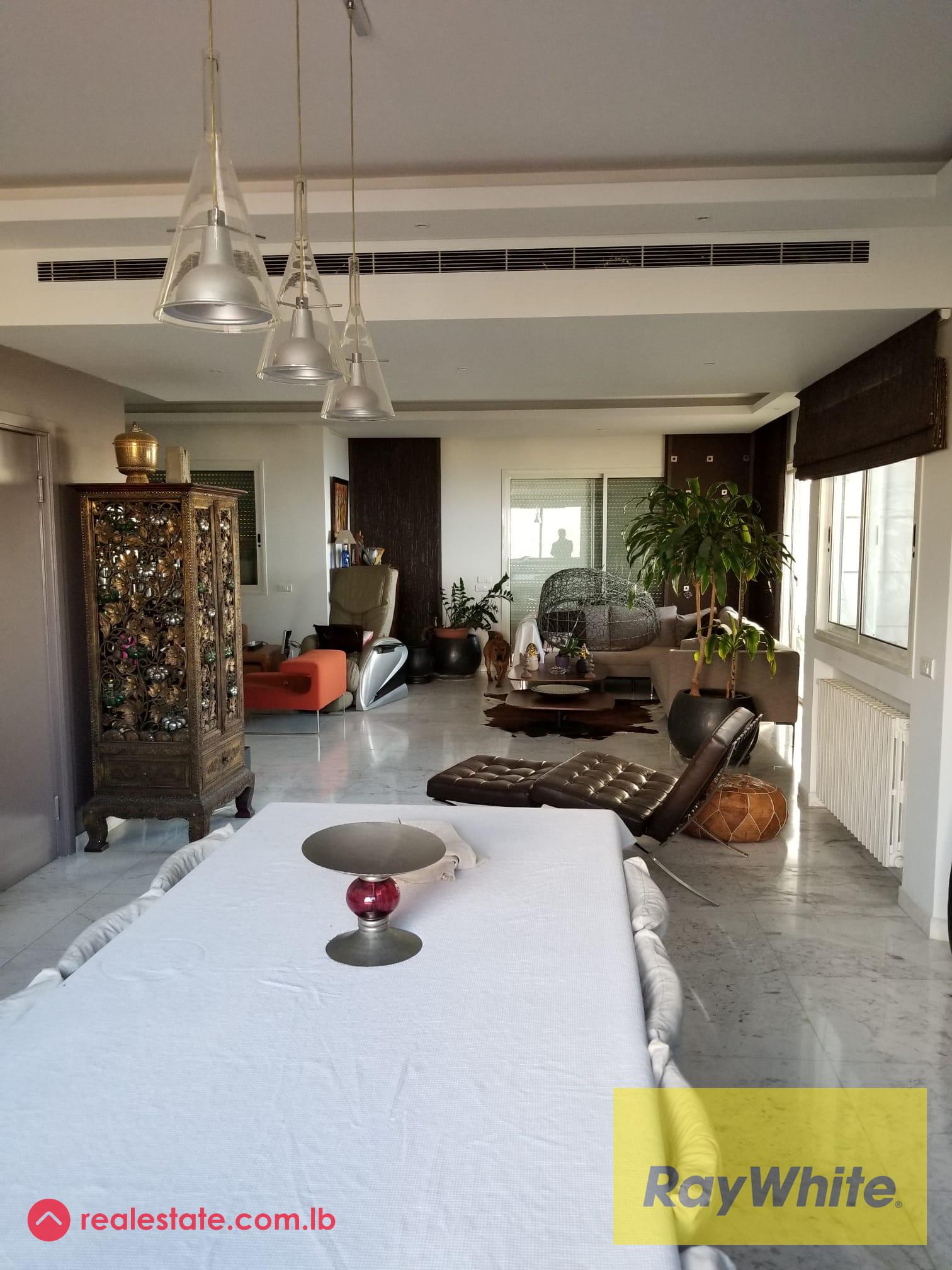 Apartment for sale in Mtayleb with Magical sea view