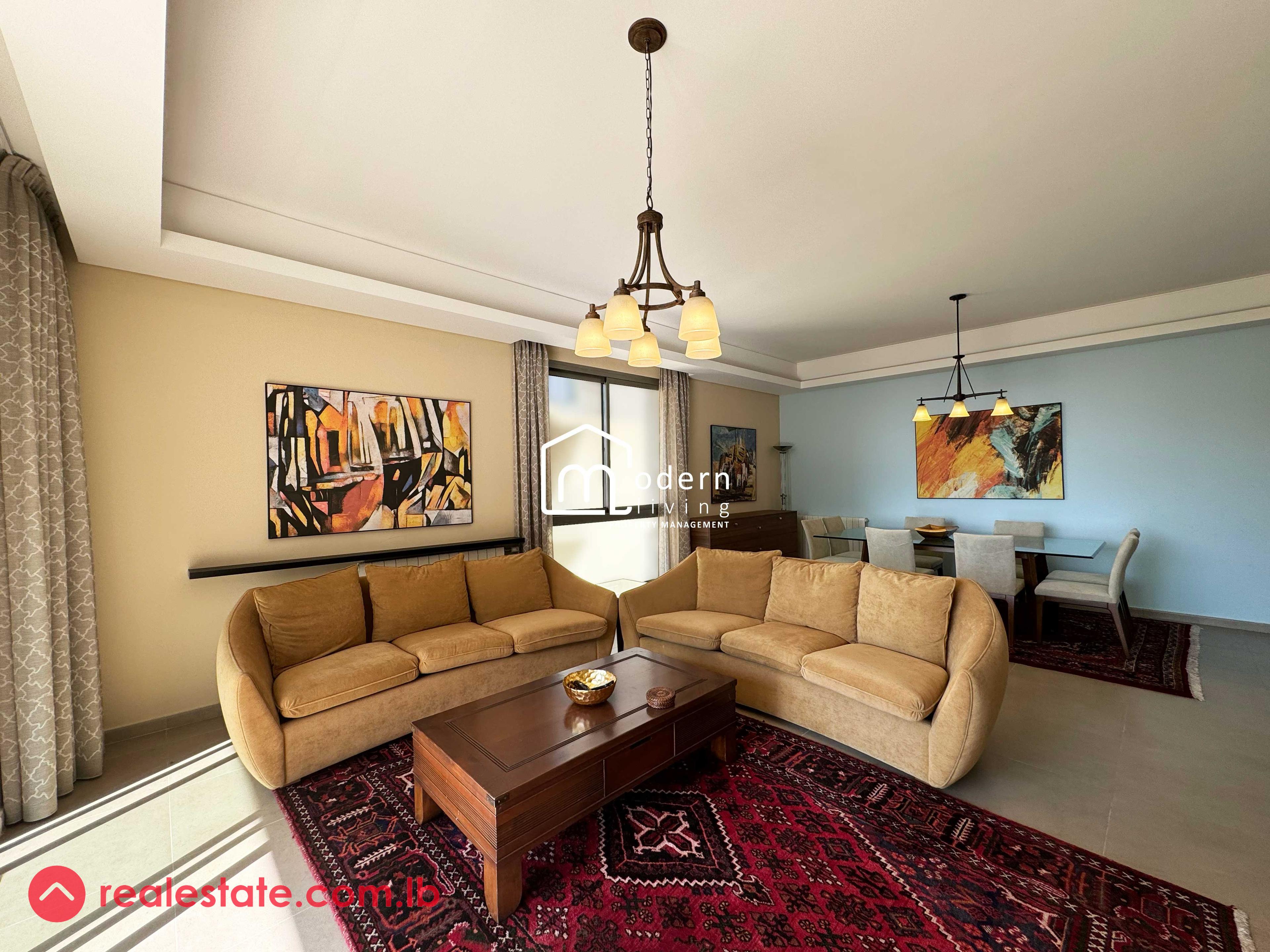 210 Sqm | Fully Furnished | Waterfront Dbayeh