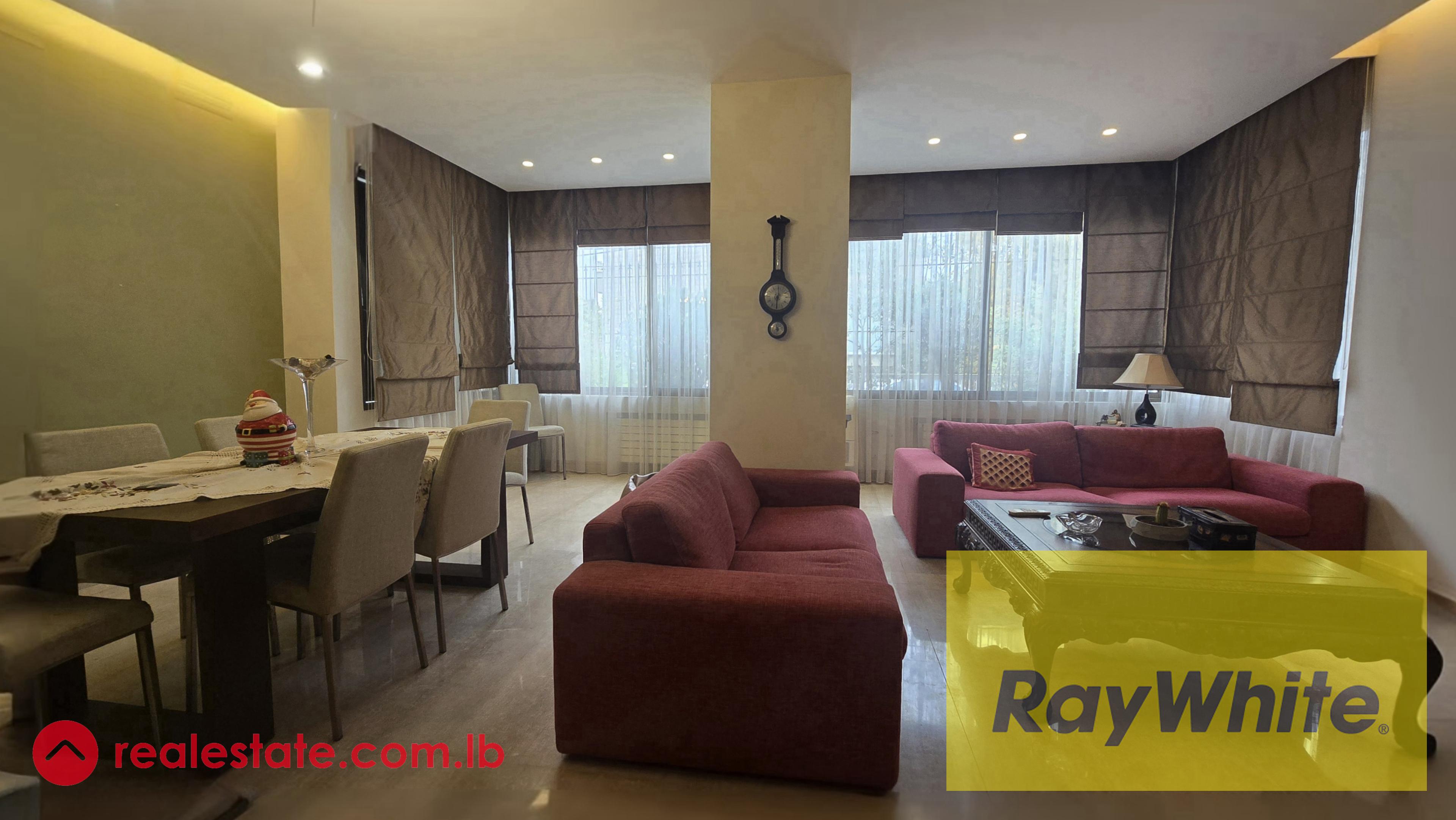 Fully Furnished Apartment with Terrace for Rent in Biyada