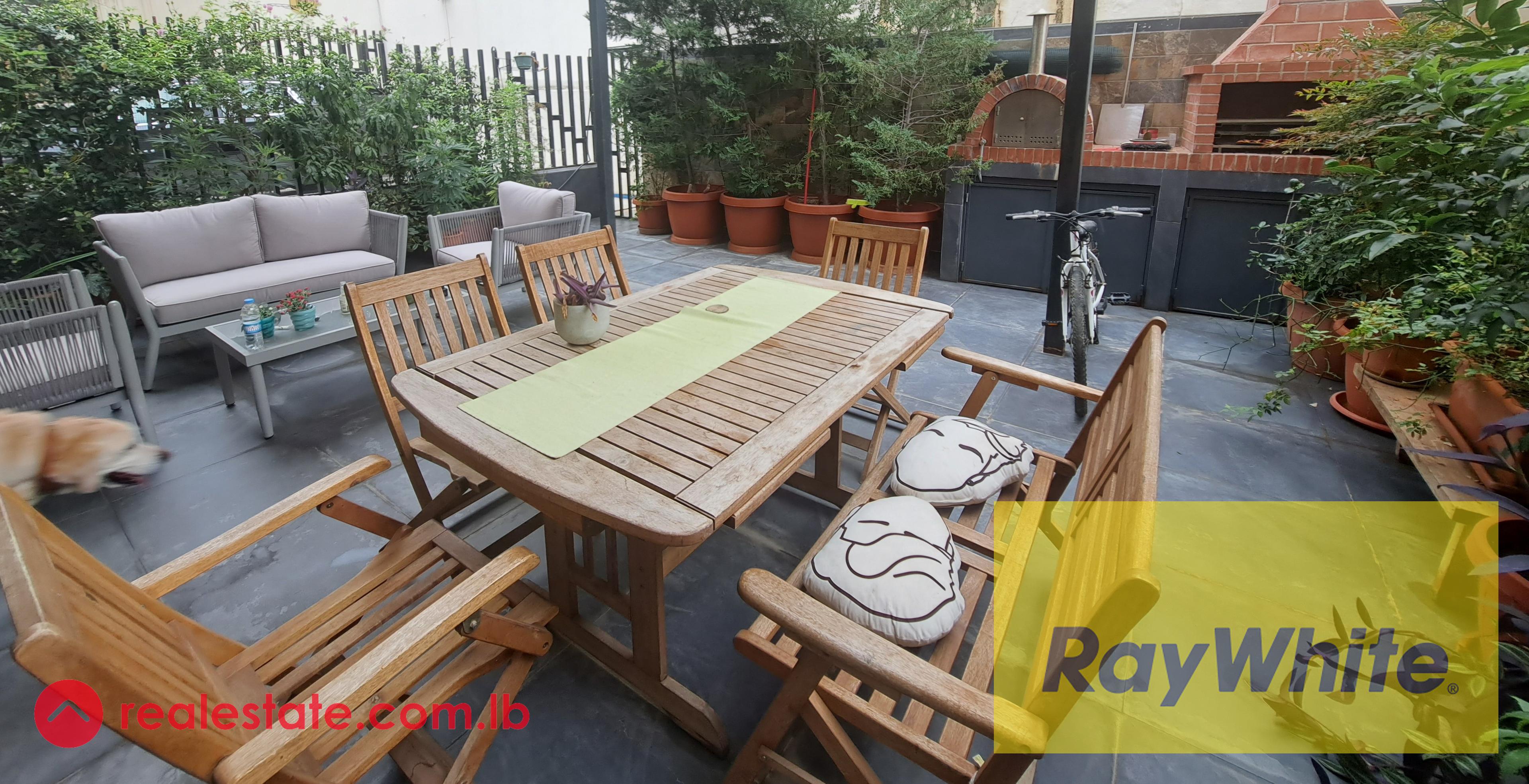 Fully Furnished Apartment with Terrace for Rent in Biyada