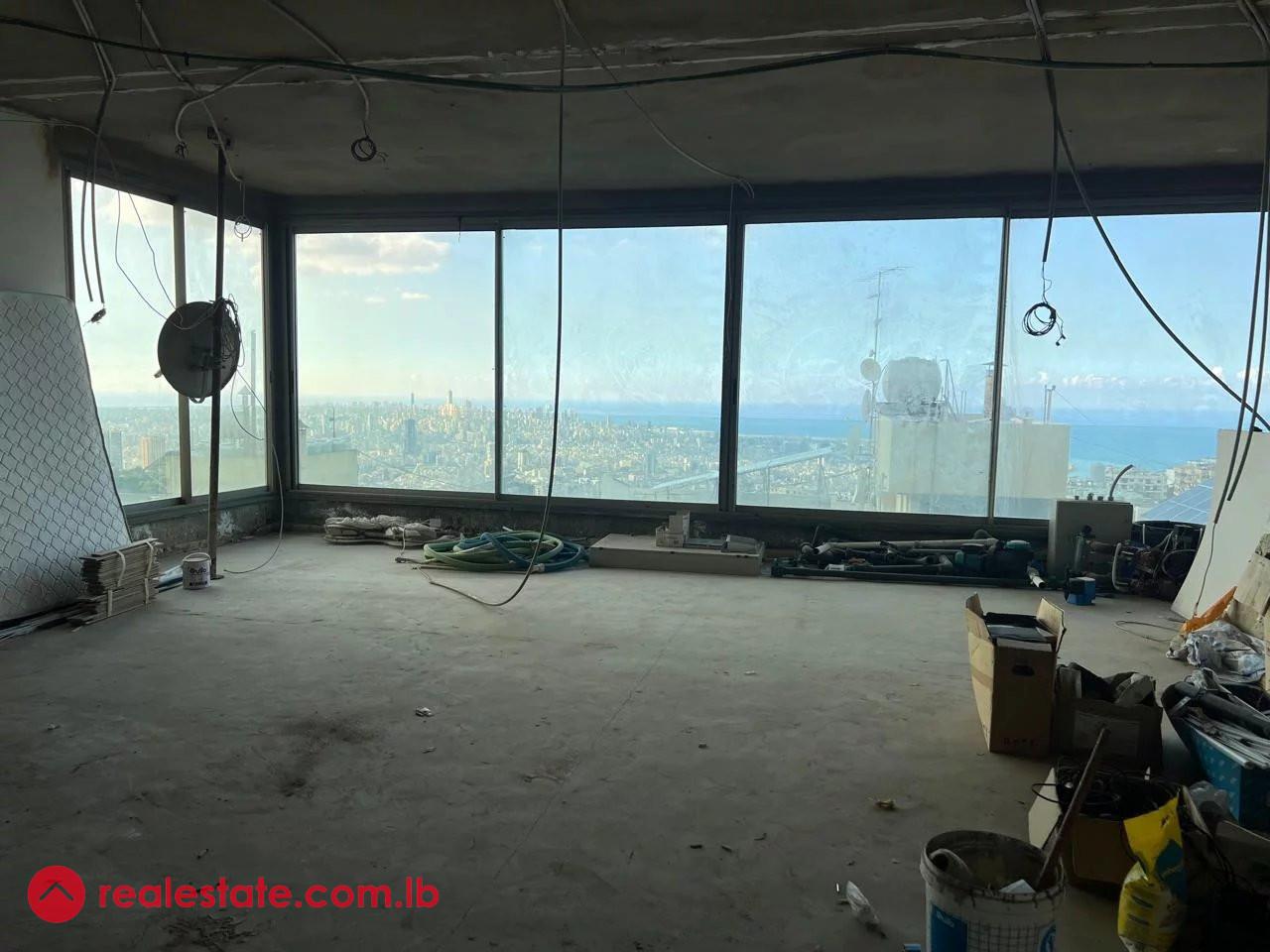 Elegant 3-Bedroom Apartment with Stunning Sea View in Fanar
