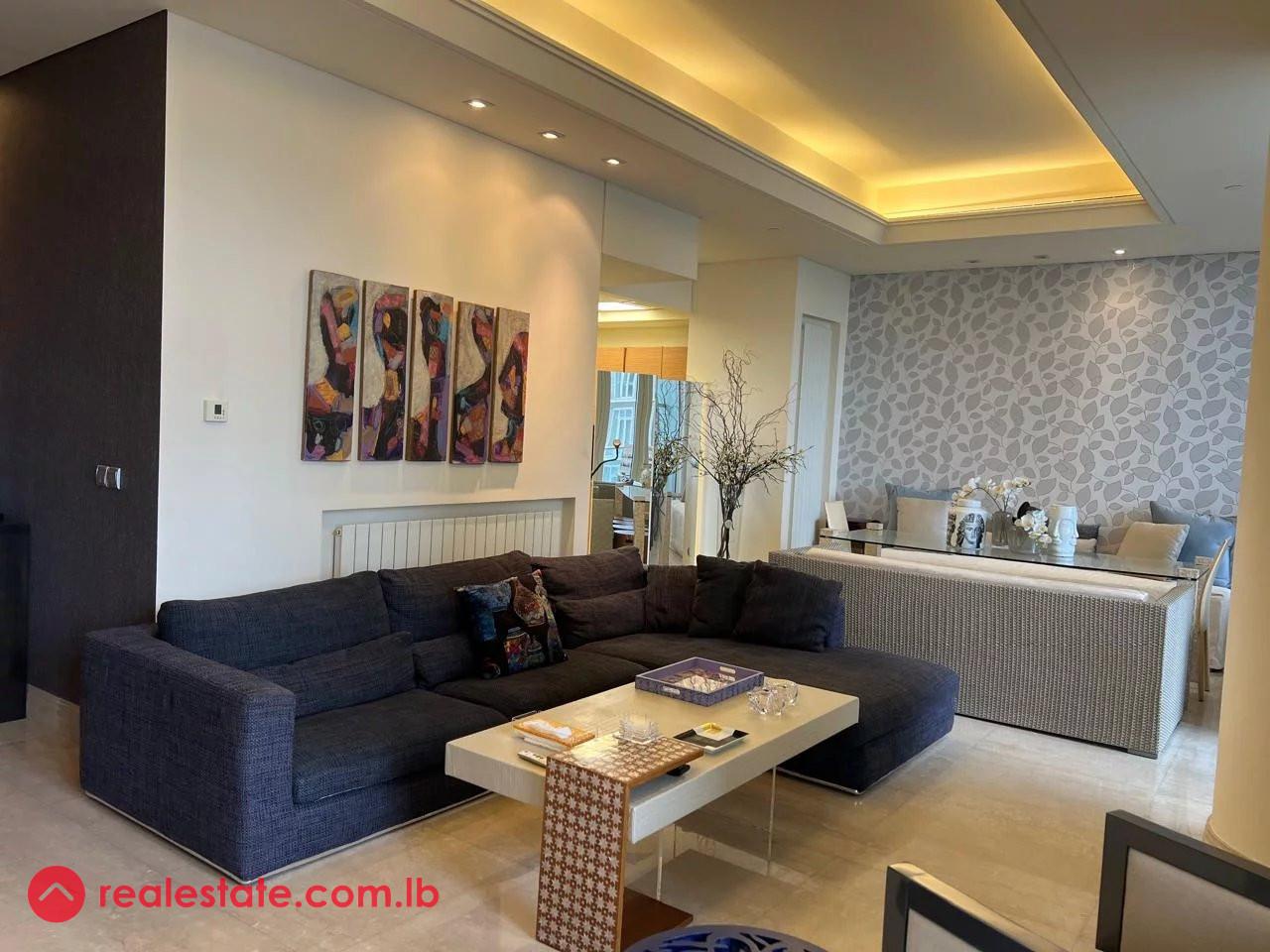 Elegant 2-Bedroom Apartment with Scenic Balcony & Gym in Downtown