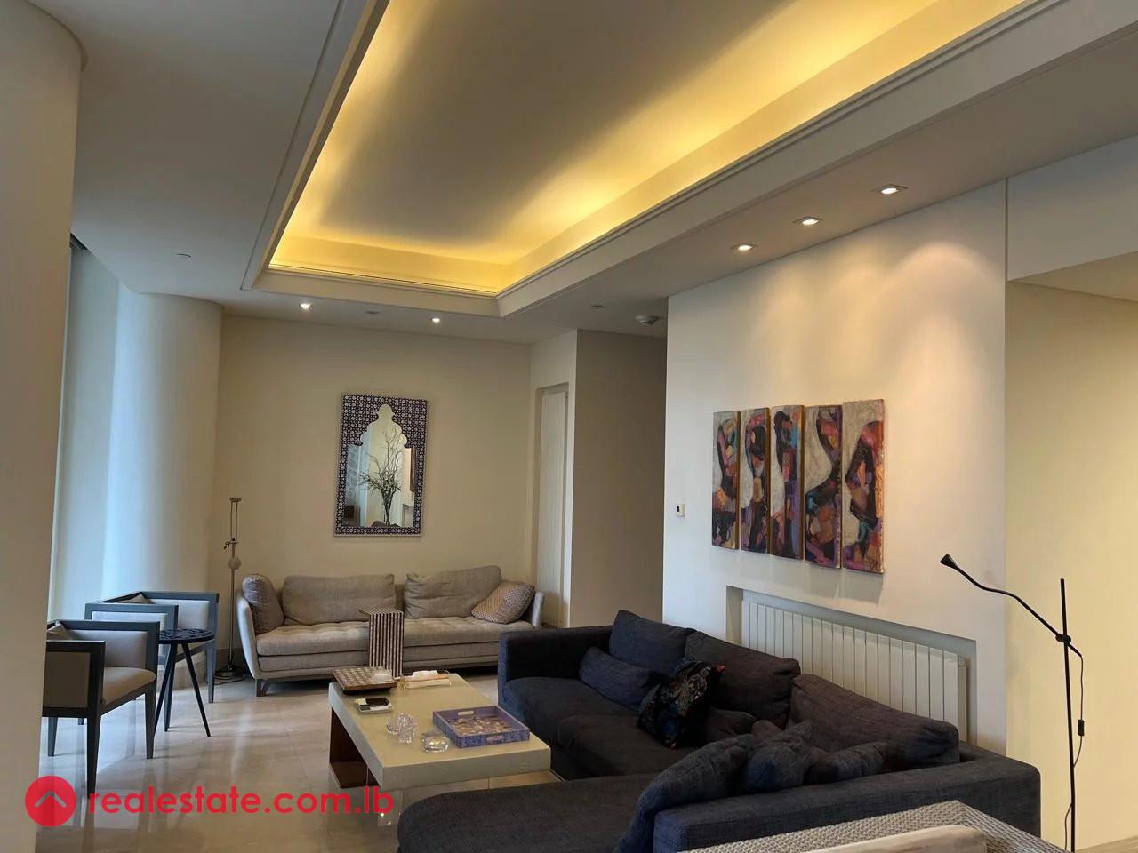 Elegant 2-Bedroom Apartment with Scenic Balcony & Gym in Downtown