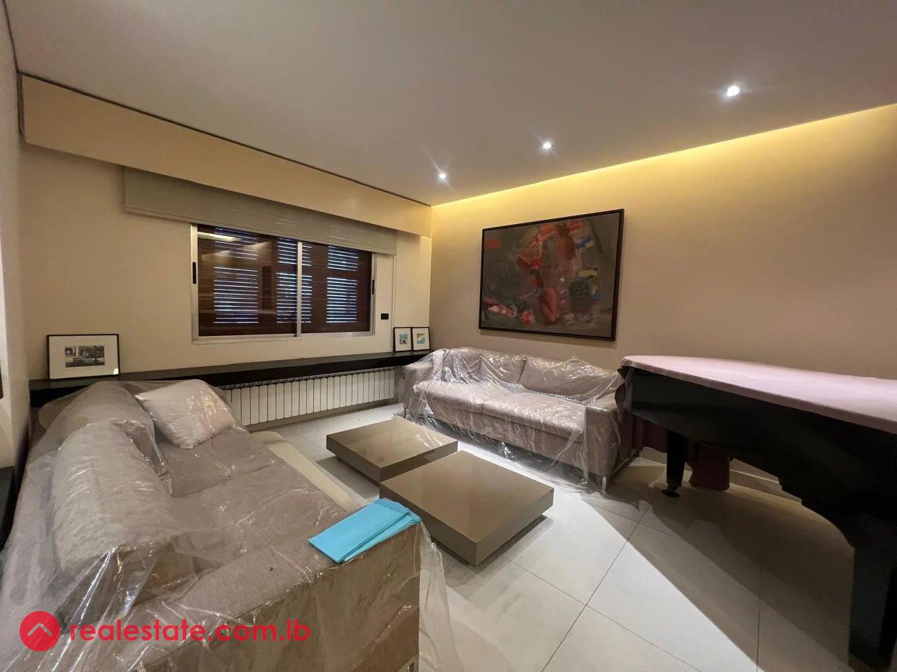Spacious 3-Bedroom Apartment with Modern Comforts in Sioufi, Ashrafieh