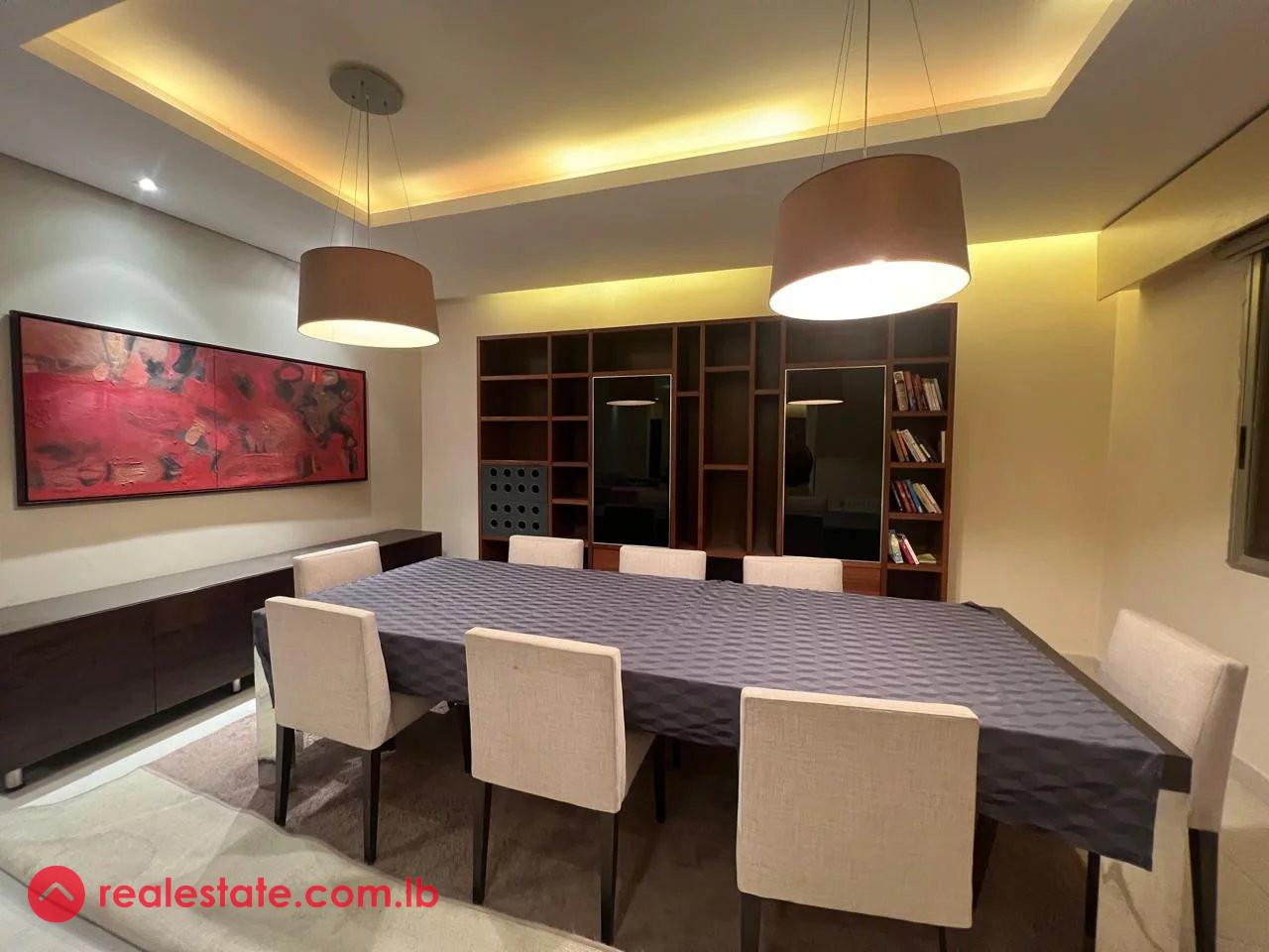 Spacious 3-Bedroom Apartment with Modern Comforts in Sioufi, Ashrafieh