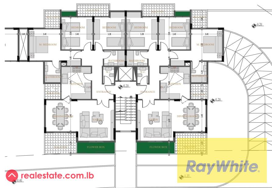 Under construction Apartment for sale in Rabieh