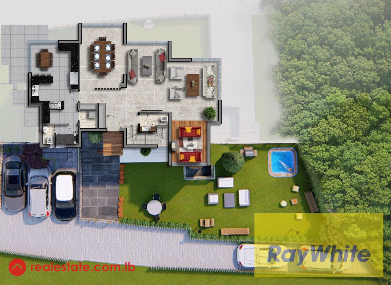 Duplex For Sale in Jamhour | Terrace | Panoramic View