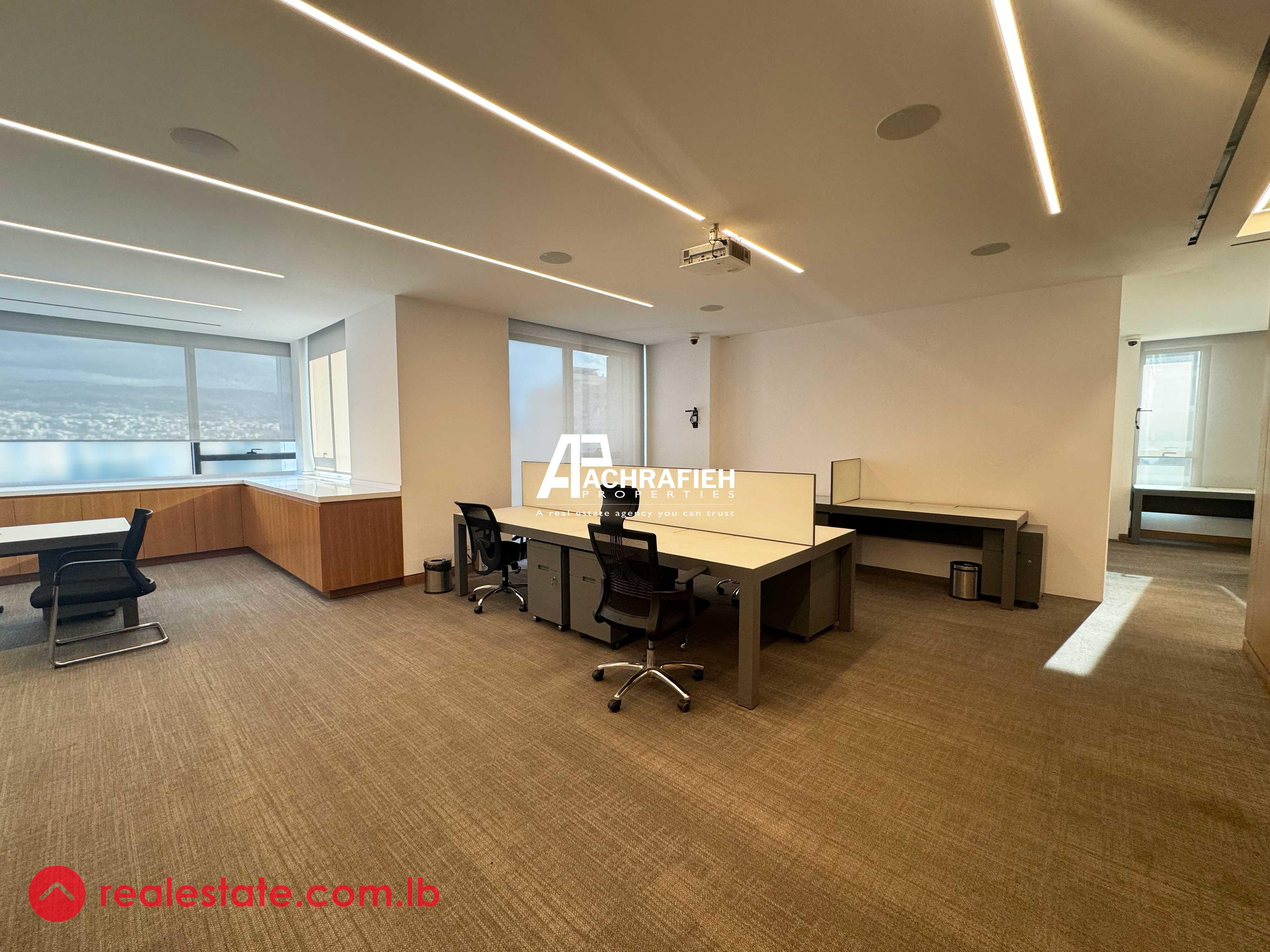 250 Sqm | Office for Rent In Achrafieh